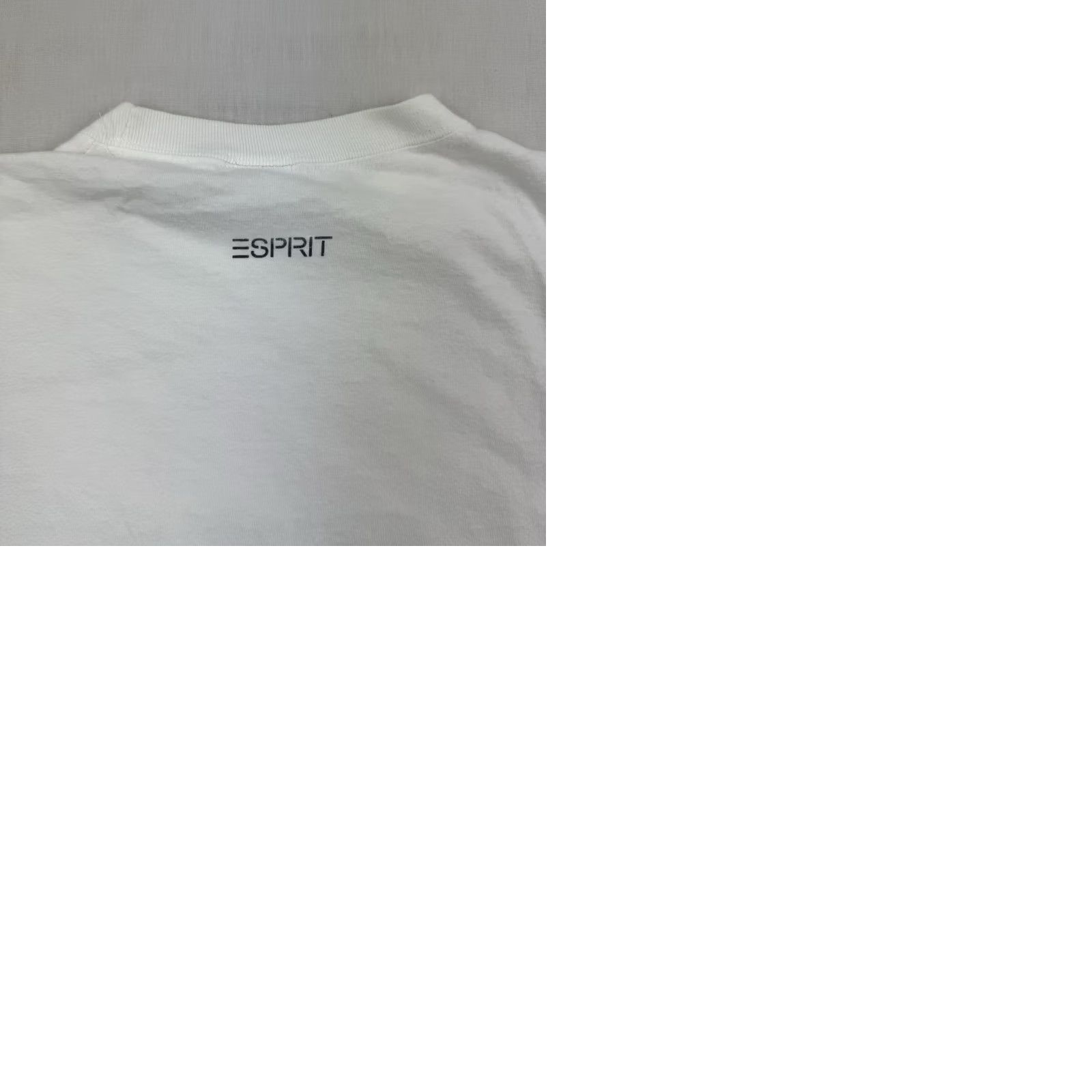 Esprit VINTAGE Esprit Long Sleeve Shirt Womens M White Hipster 80s 90s Casual Mens Womens Boys Girls Size M / US 6-8 / IT 42-44 - 10 Thumbnail