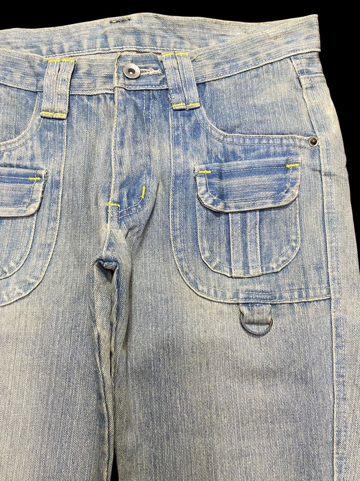 Japanese Brand Vintage Japanese Brand Mud Wash Bush Skinny Zip Leg Jeans Size US 30 / EU 46 - 10 Thumbnail