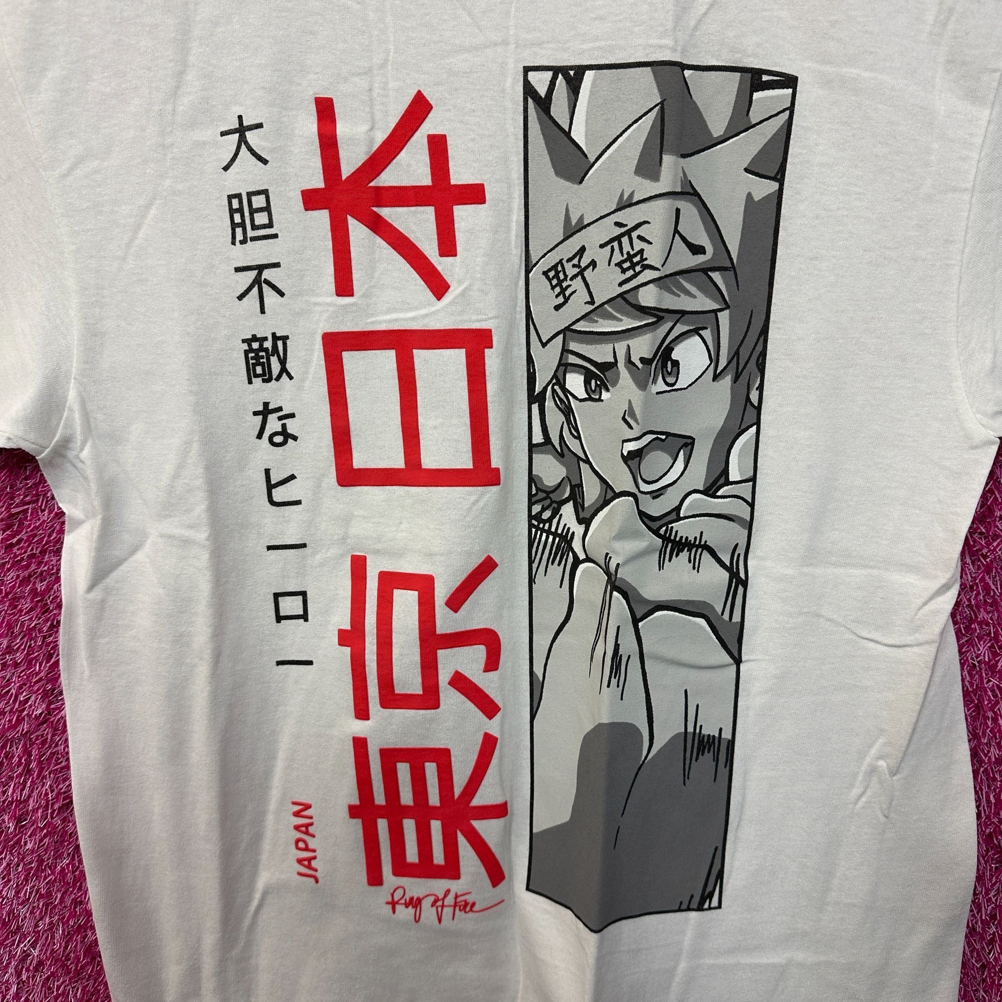 Ring Of Fire Ring of Fire Puffy Print Japan Anime Streetwear Tee L Size US L / EU 52-54 / 3 - 2 Thumbnail