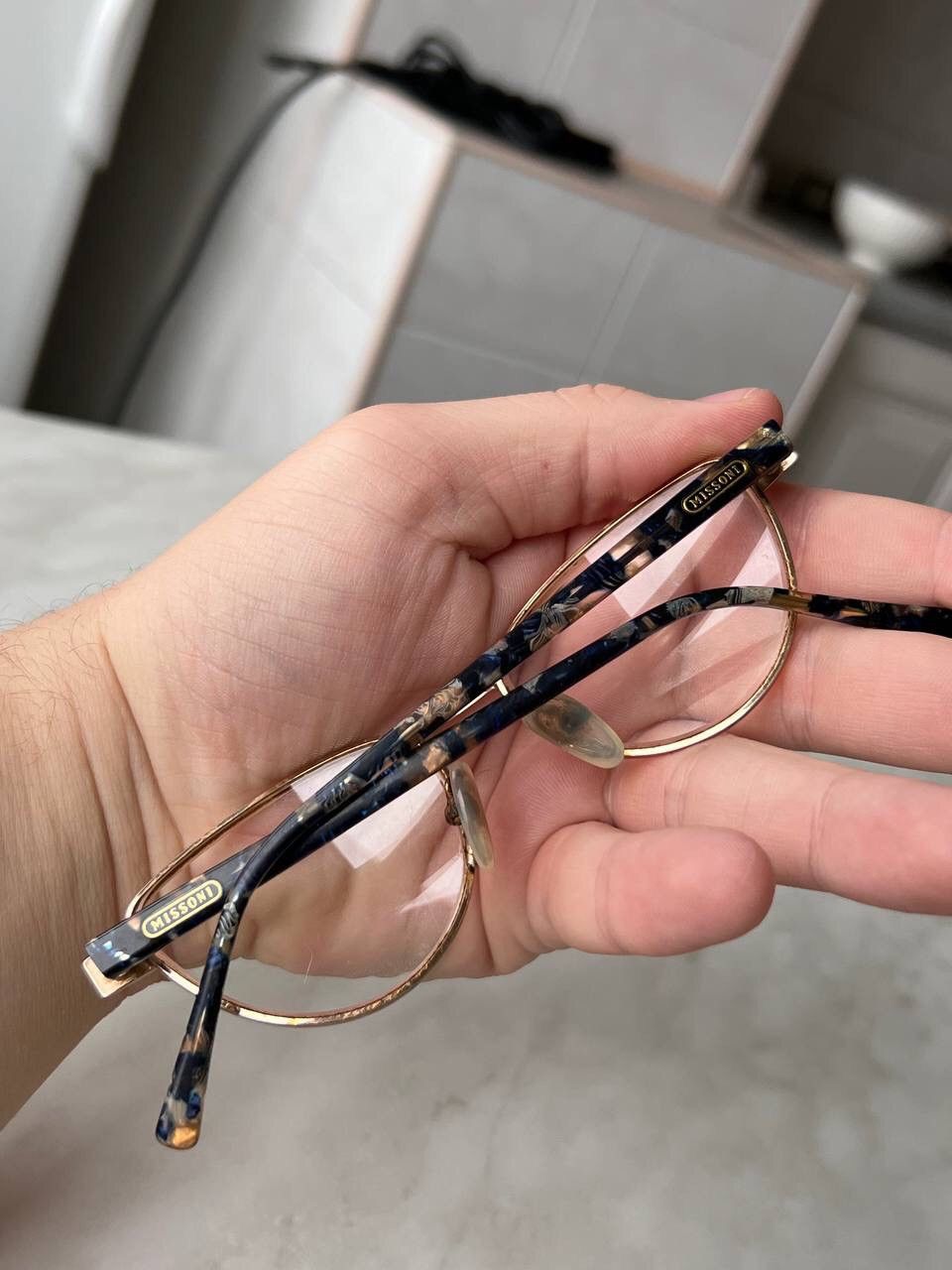 Missoni × Vintage Vintage Missoni '90s Glasses Eyeglasses for visor Frame Size ONE SIZE - 6 Thumbnail