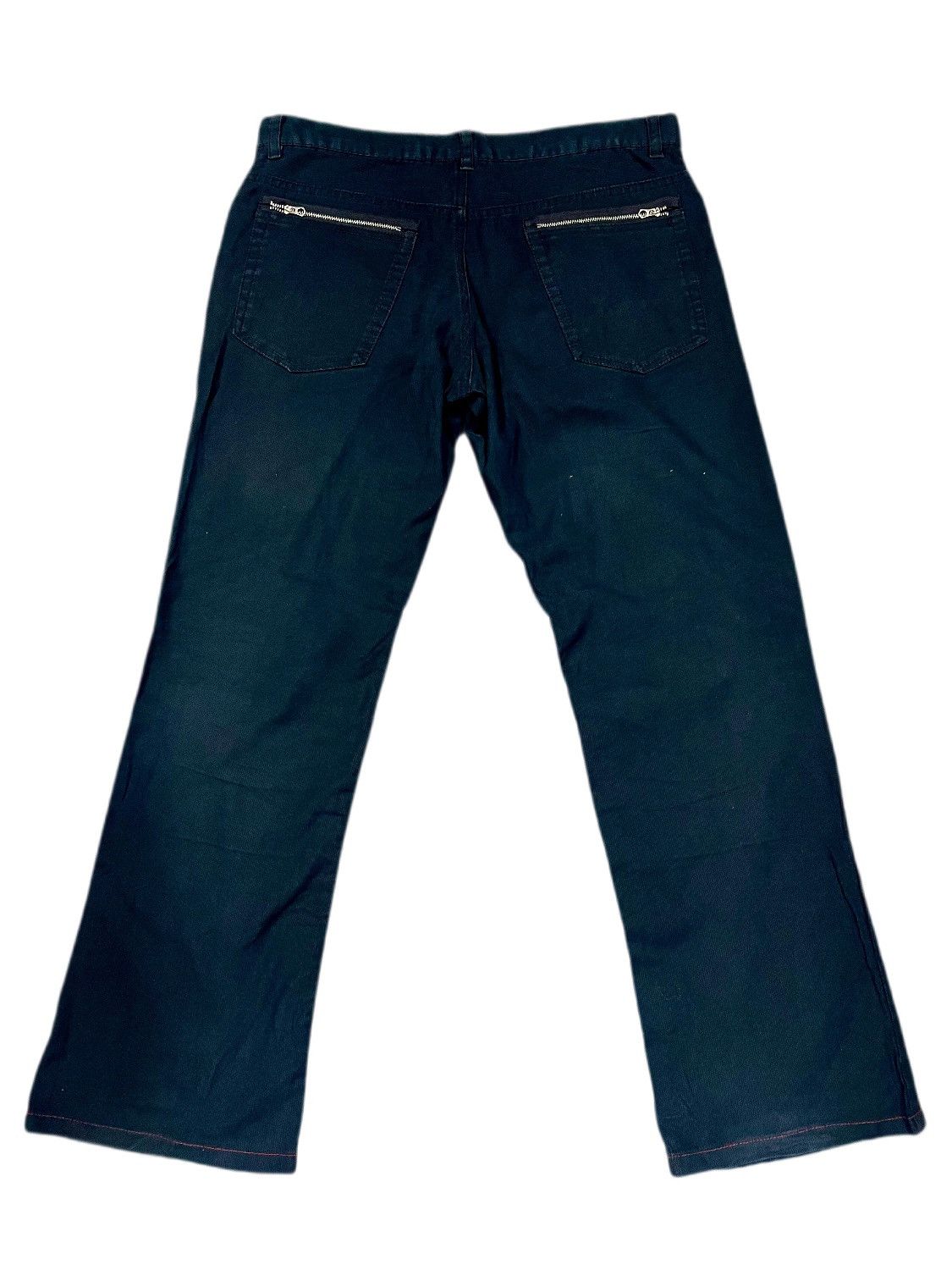 Vintage Vintage Rare JUNMEN Flared Cross Style Pants Size US 33 - 2 Thumbnail