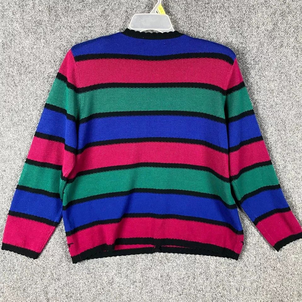 Other Alfred Dunner Cardigan Women's Large Sweater 100% Acrylic L Size L / US 10 / IT 46 - 7 Thumbnail