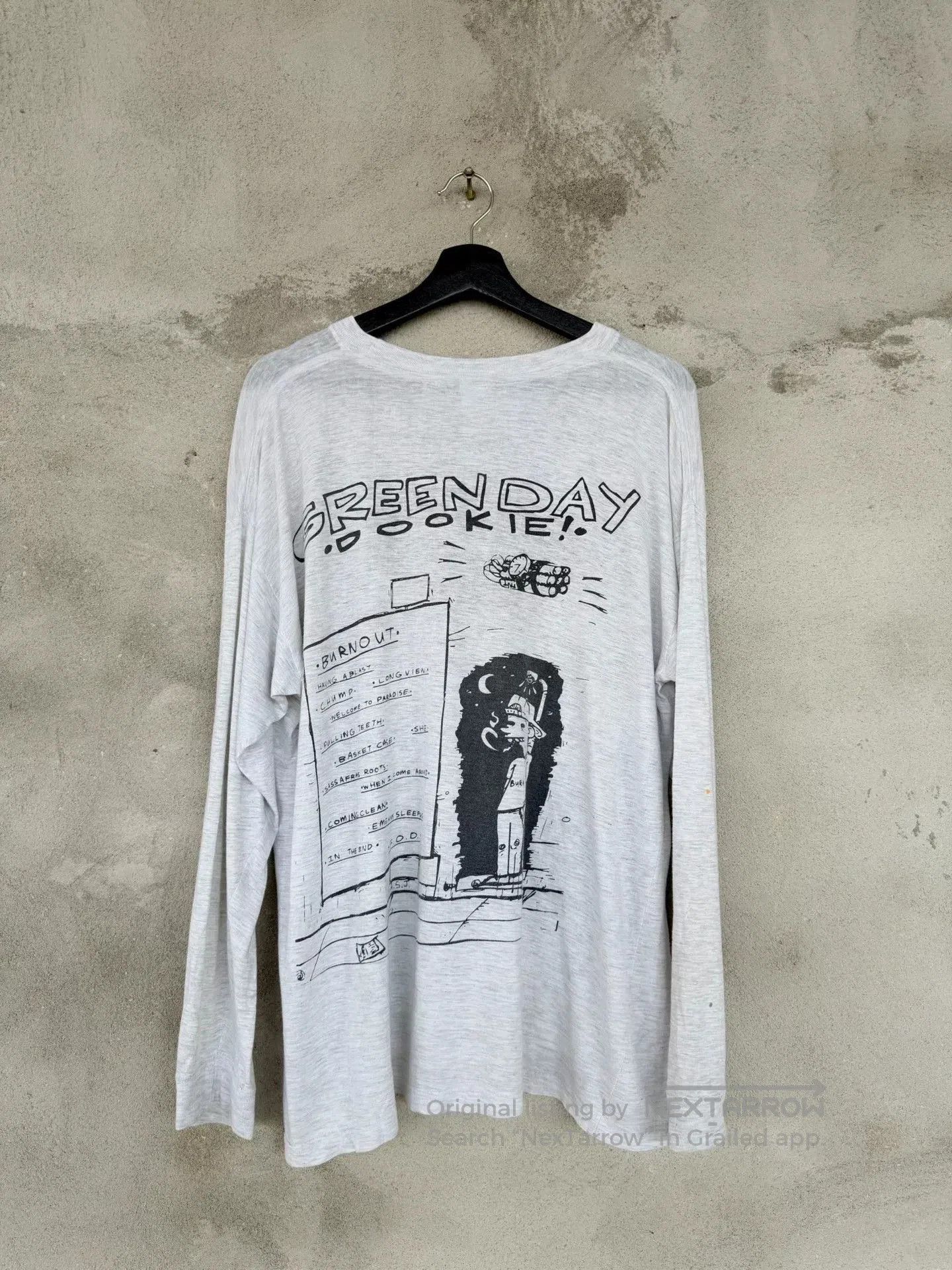 Vintage Vintage Green Day 90s Rock Band Tee. Size US M / EU 48-50 / 2 - 3 Thumbnail