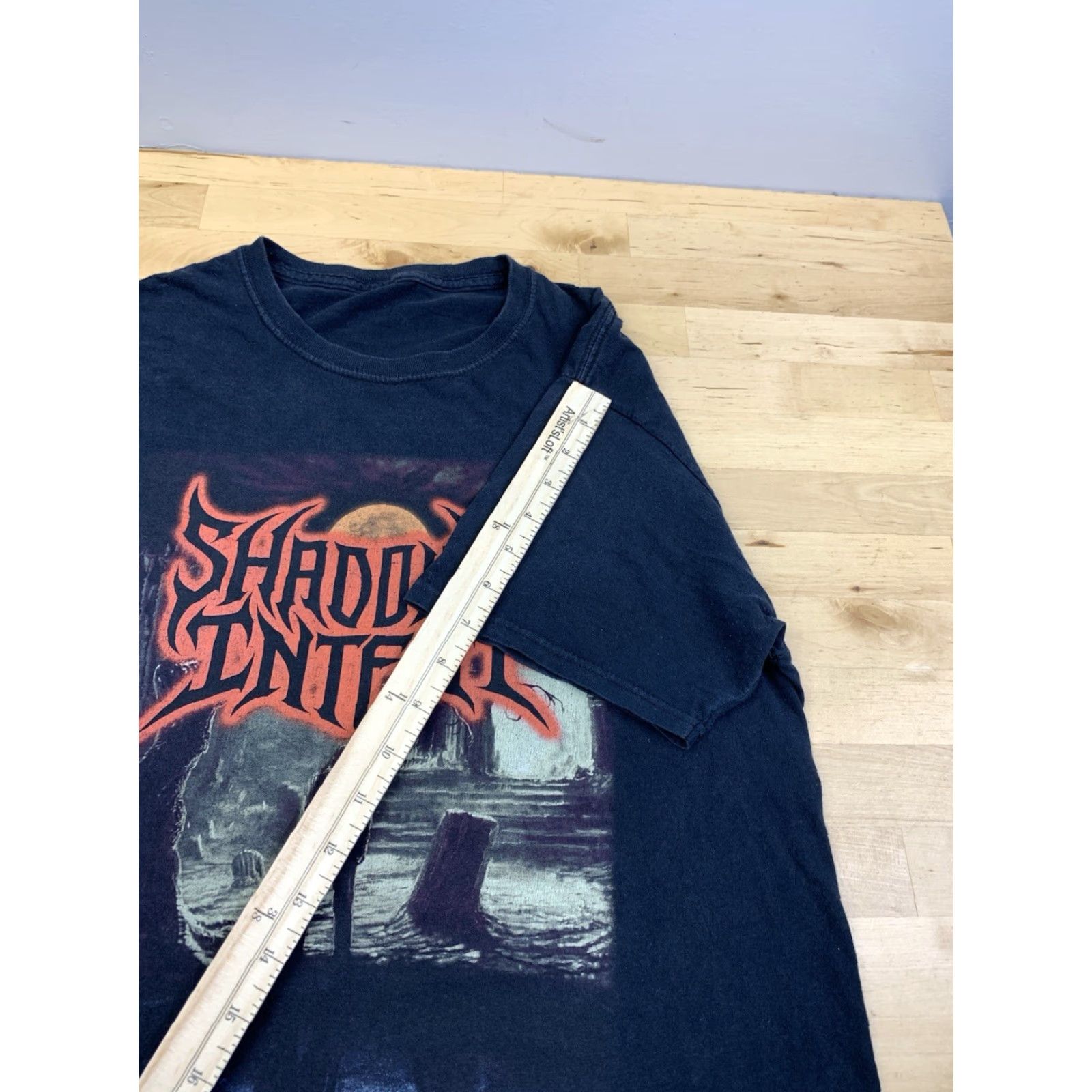 Vintage Shadow of Intent Band Shirt Mens S Black Melancholy World Tour 11647 Size US S / EU 44-46 / 1 - 6 Thumbnail