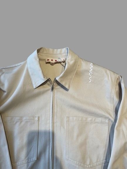 Marni o1f1d3z0326 Jacket in White Size US XL / EU 56 / 4 - 3 Thumbnail