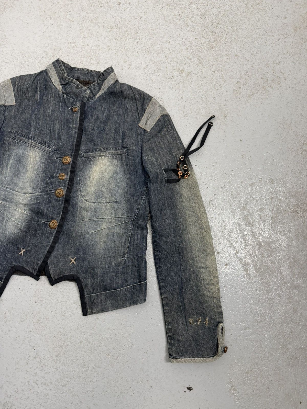 Marithe + Francois Girbaud Vintage Marithe Francois Girbaud Streetwear Jacket Size M / US 6-8 / IT 42-44 - 2 Thumbnail