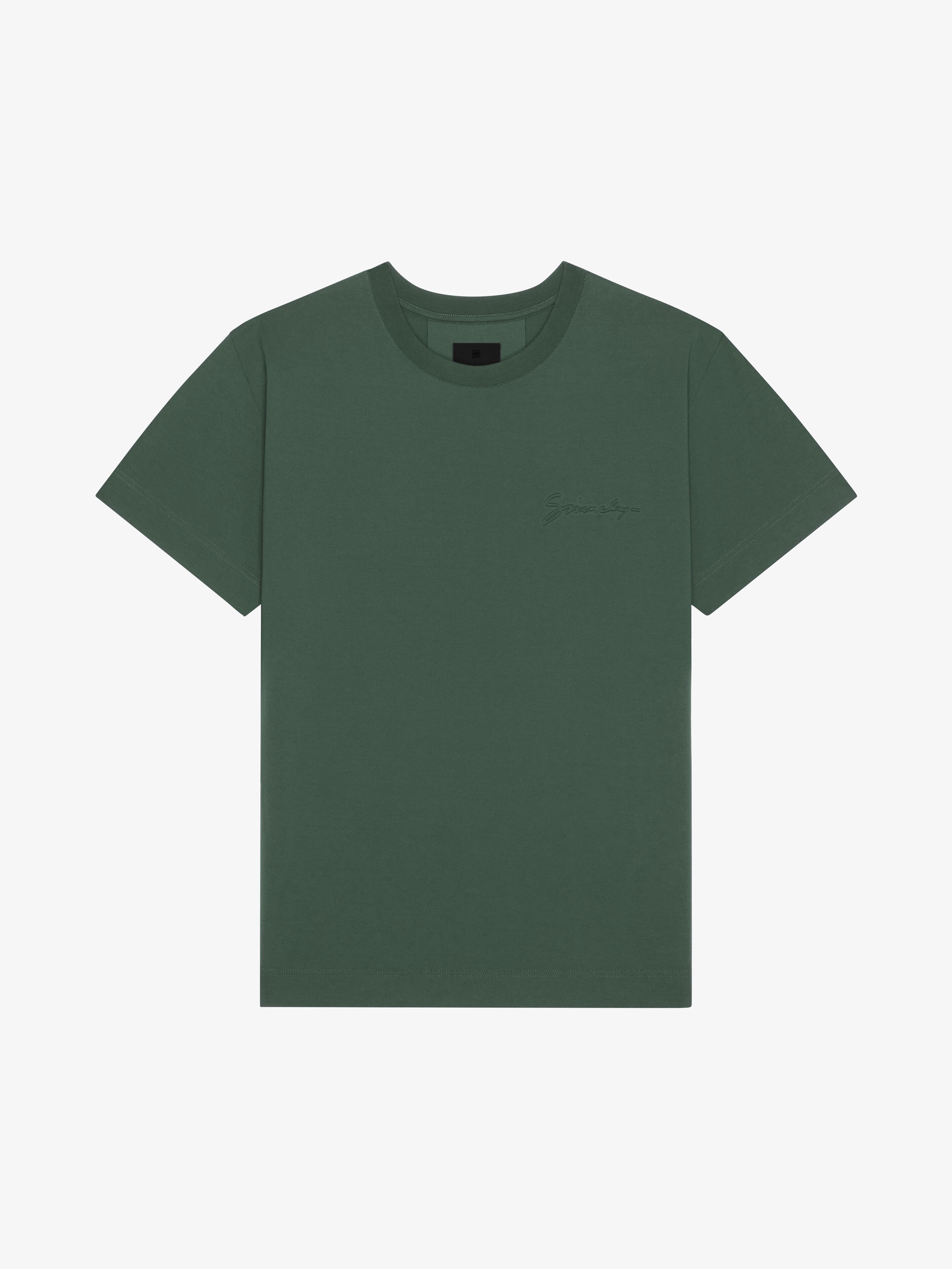 Givenchy oc11z0725 T-Shirt in Dark Green Size US M / EU 48-50 / 2 - 1 Thumbnail