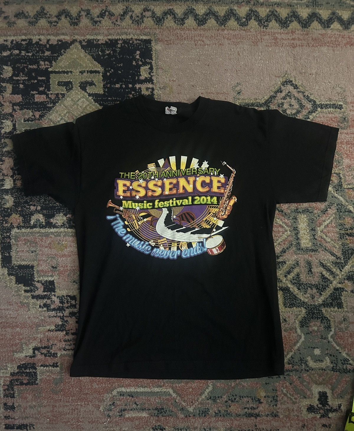 Vintage 2014 Essence Fest T Shirt Size Large Size US L / EU 52-54 / 3 - 2 Thumbnail