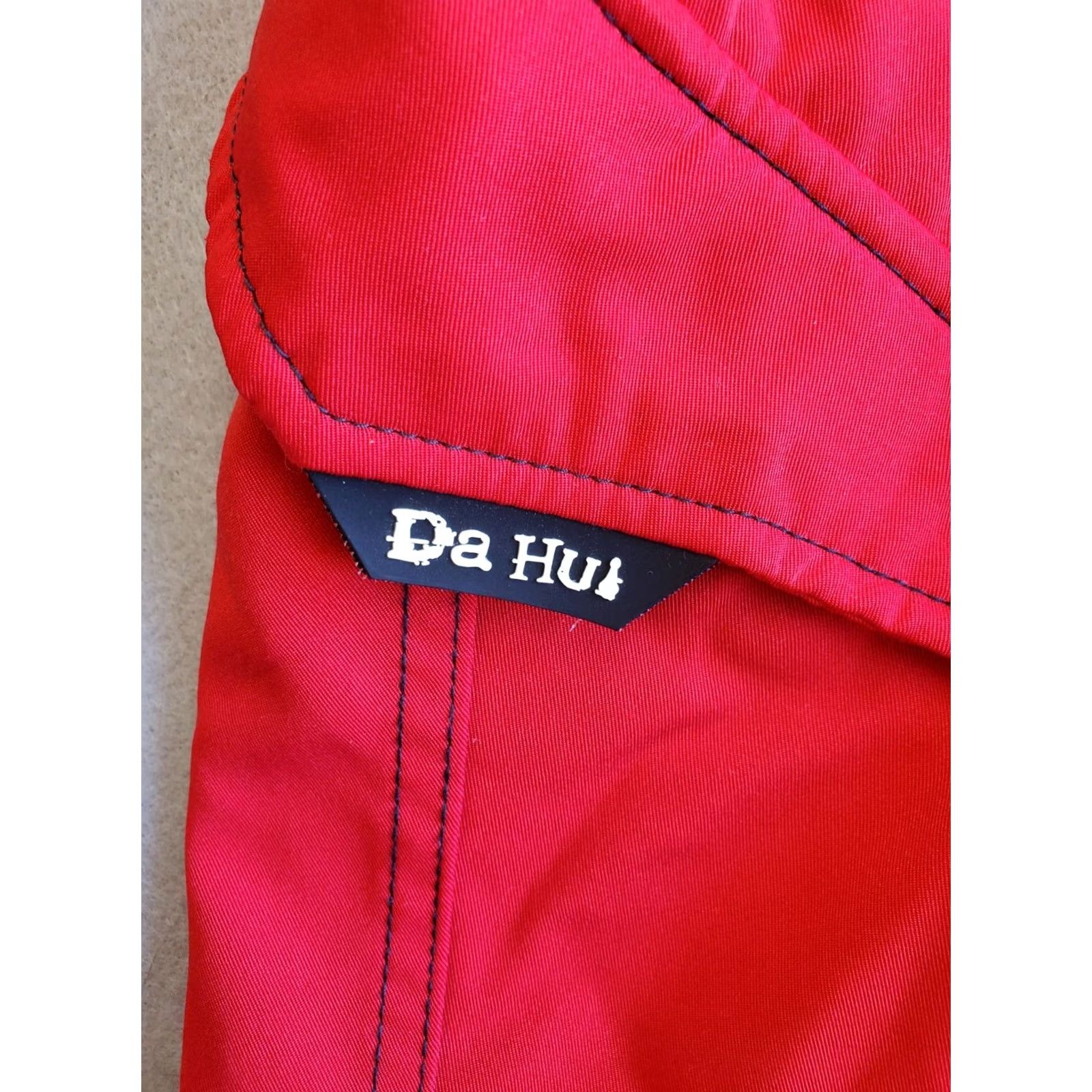 Vintage Da Hui Red Flat Front Beach Surf Casual Board Shorts Swim Trunks Mens 42 Size US 42 / EU 58 - 6 Thumbnail