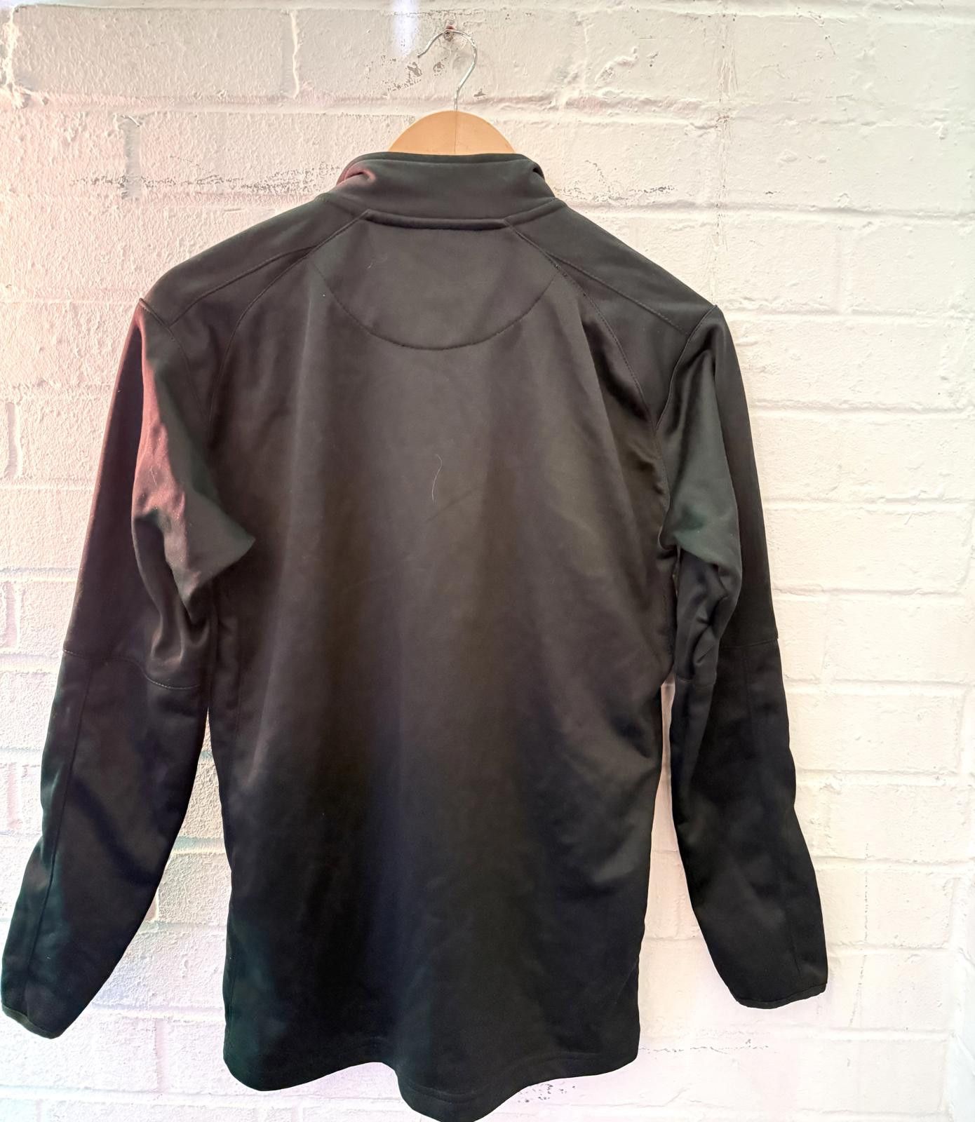 Telfar Telfair Keep Attacking Men's Black Quarter Zip Activewear Size US S / EU 44-46 / 1 - 4 Thumbnail