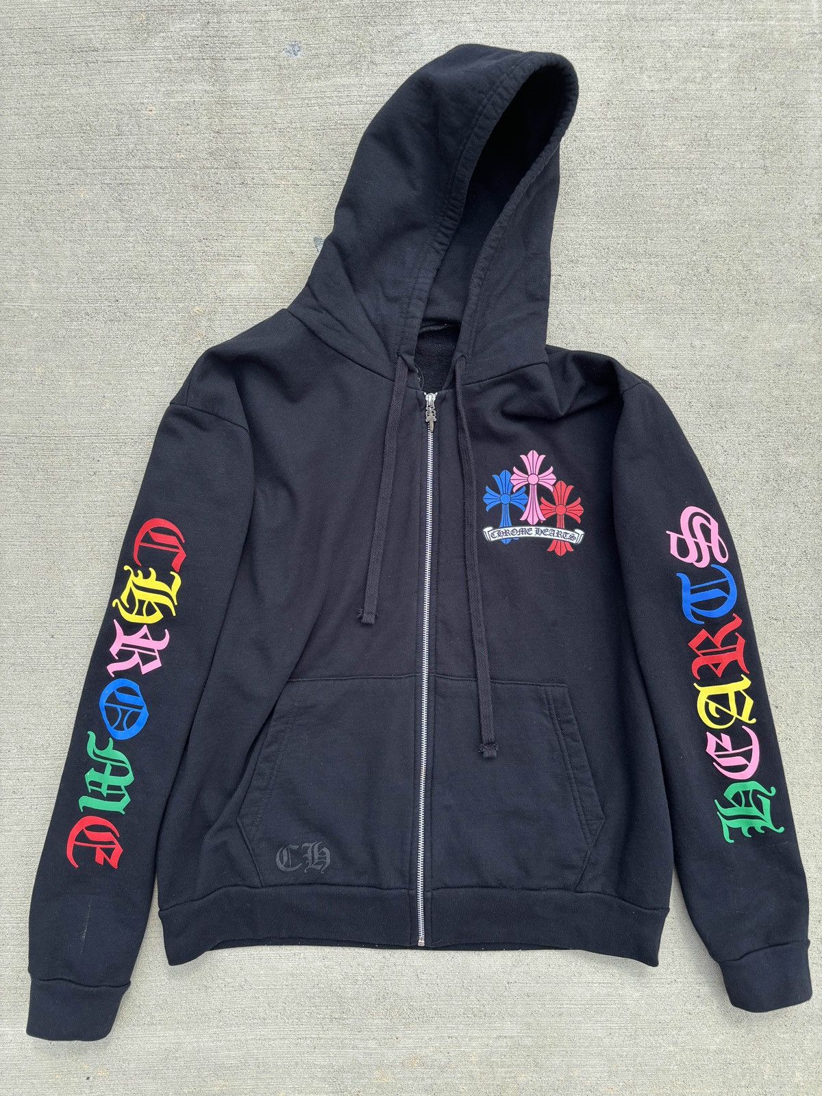 Chrome Hearts OG rainbow Chrome Hearts hoodie Size US M / EU 48-50 / 2 - 2 Thumbnail