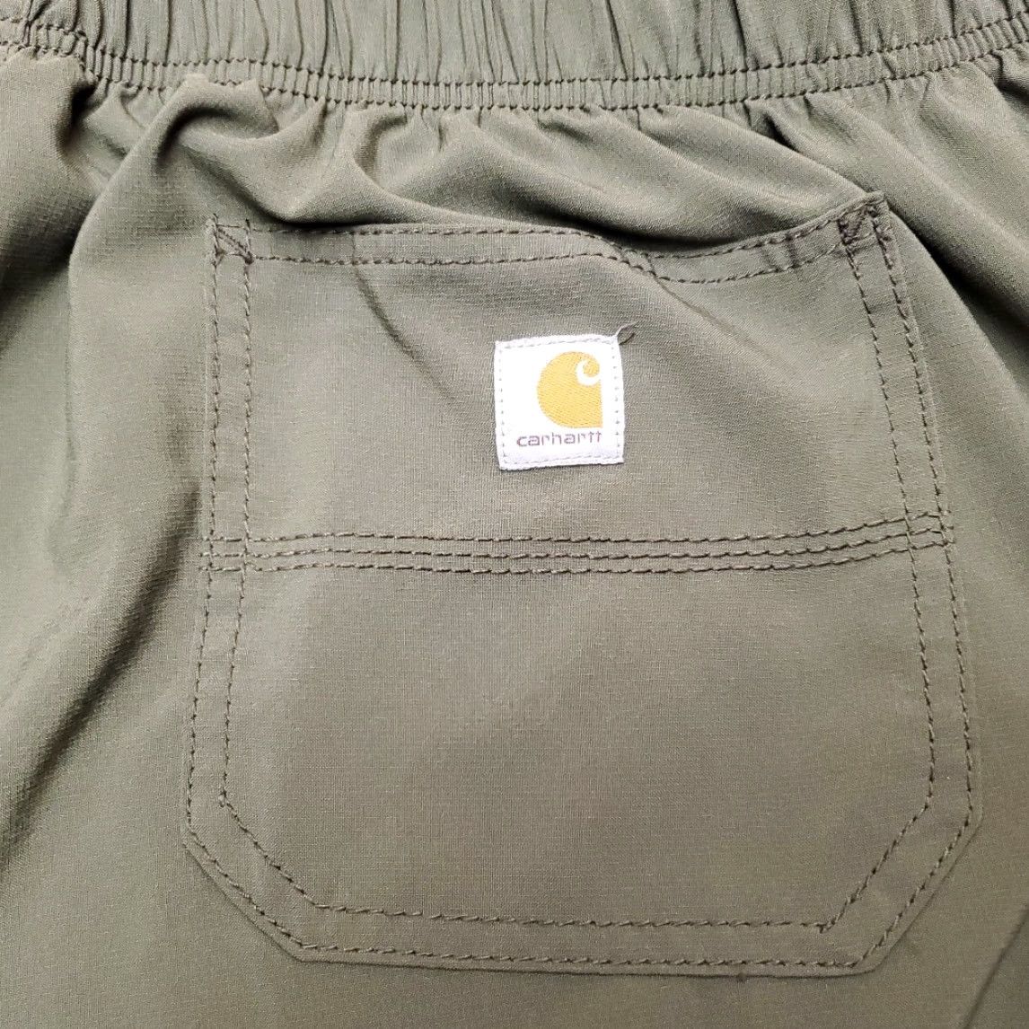 Carhartt Carhartt Scrub Bottom Mens 2XL Green Force Stretch Cargo Elastic Waist C52110 Size US 39 - 7 Thumbnail