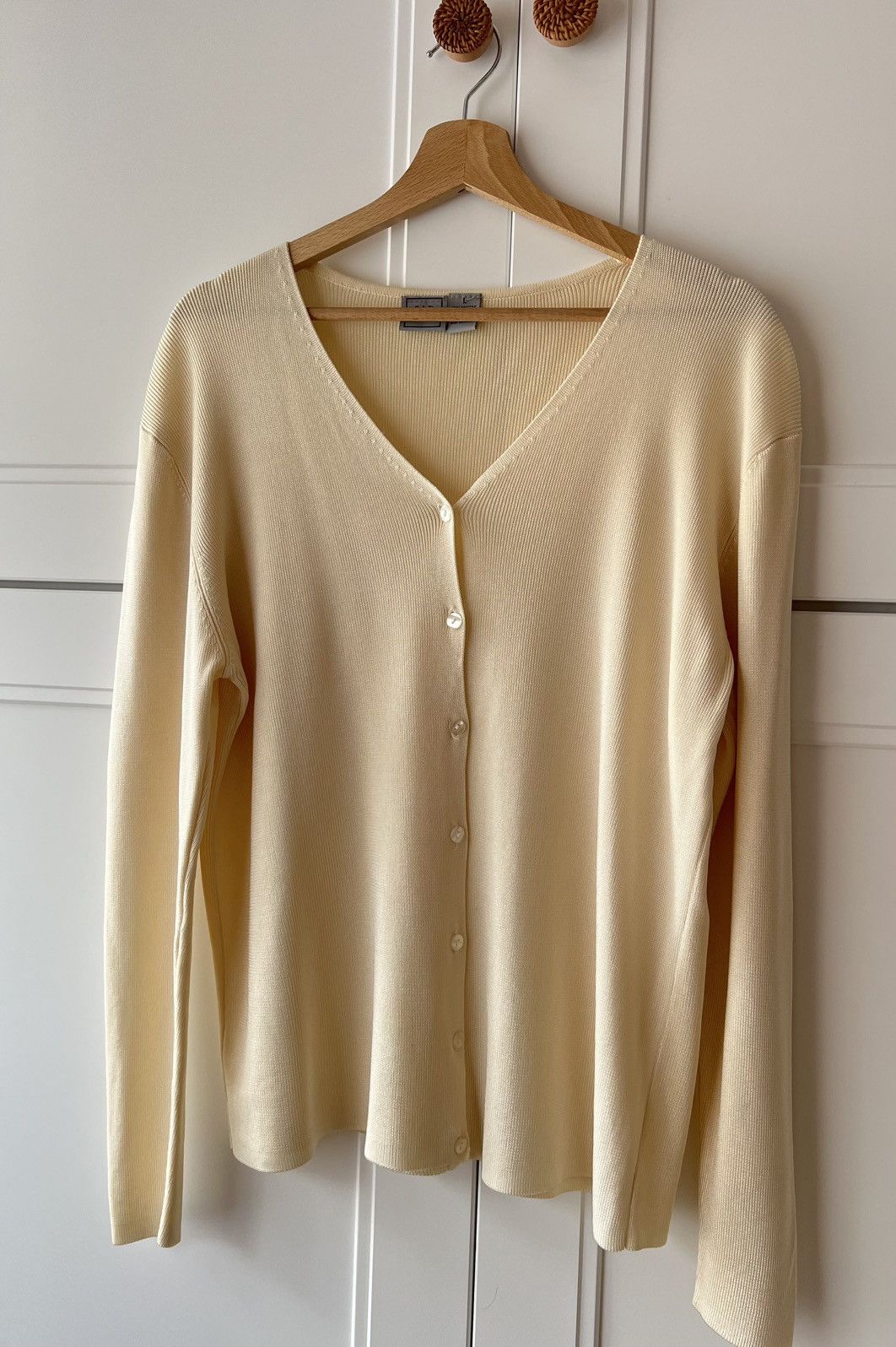 Gap 100% Silk cardigan Size L / US 10 / IT 46 - 1 Thumbnail