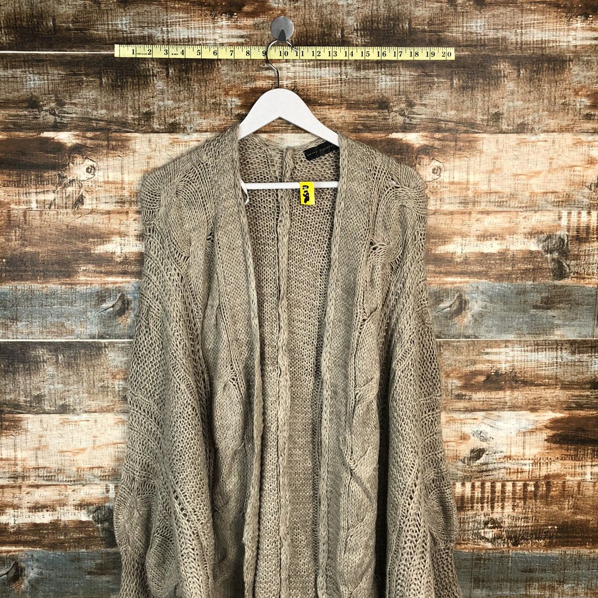 Japanese Brand Putielal Brown Cardigan Knitwear #A1596 Size M / US 6-8 / IT 42-44 - 2 Thumbnail