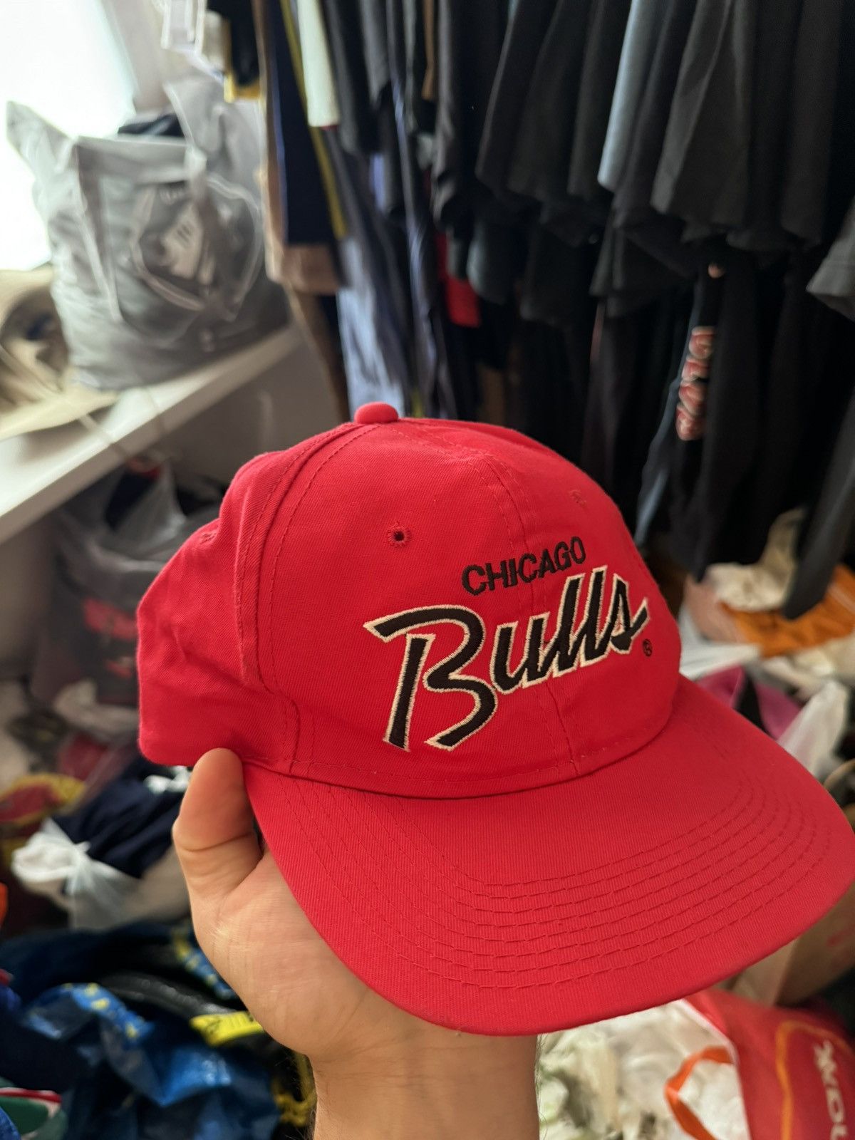 NBA × Vintage VINTAGE RARE cap Chicago Bulls NBA Size ONE SIZE - 3 Thumbnail