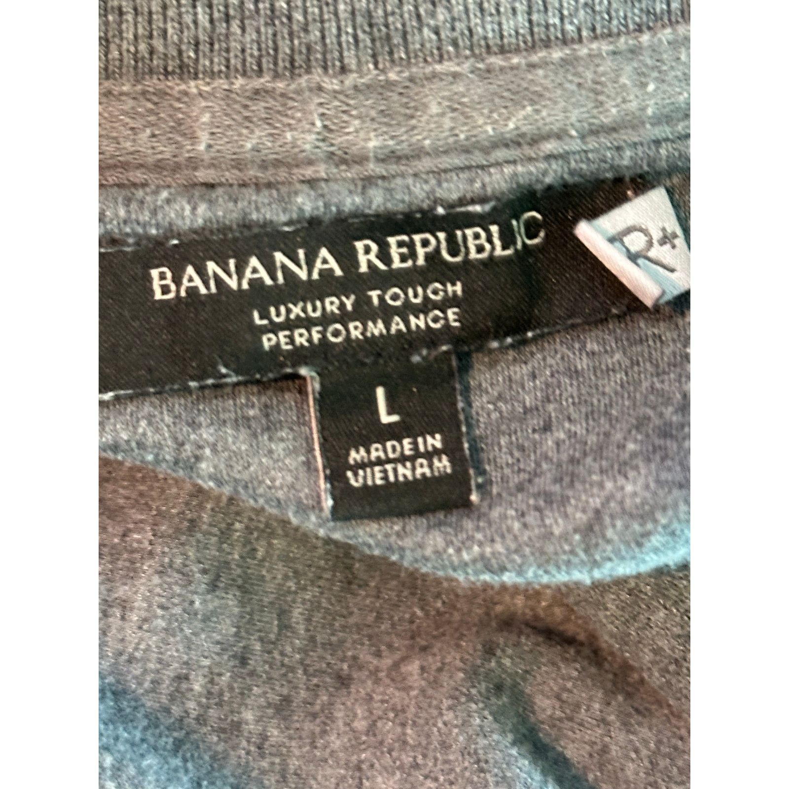 Banana Republic Banana Republic gray short sleeves polo shirt size Large Size US L / EU 52-54 / 3 - 3 Thumbnail