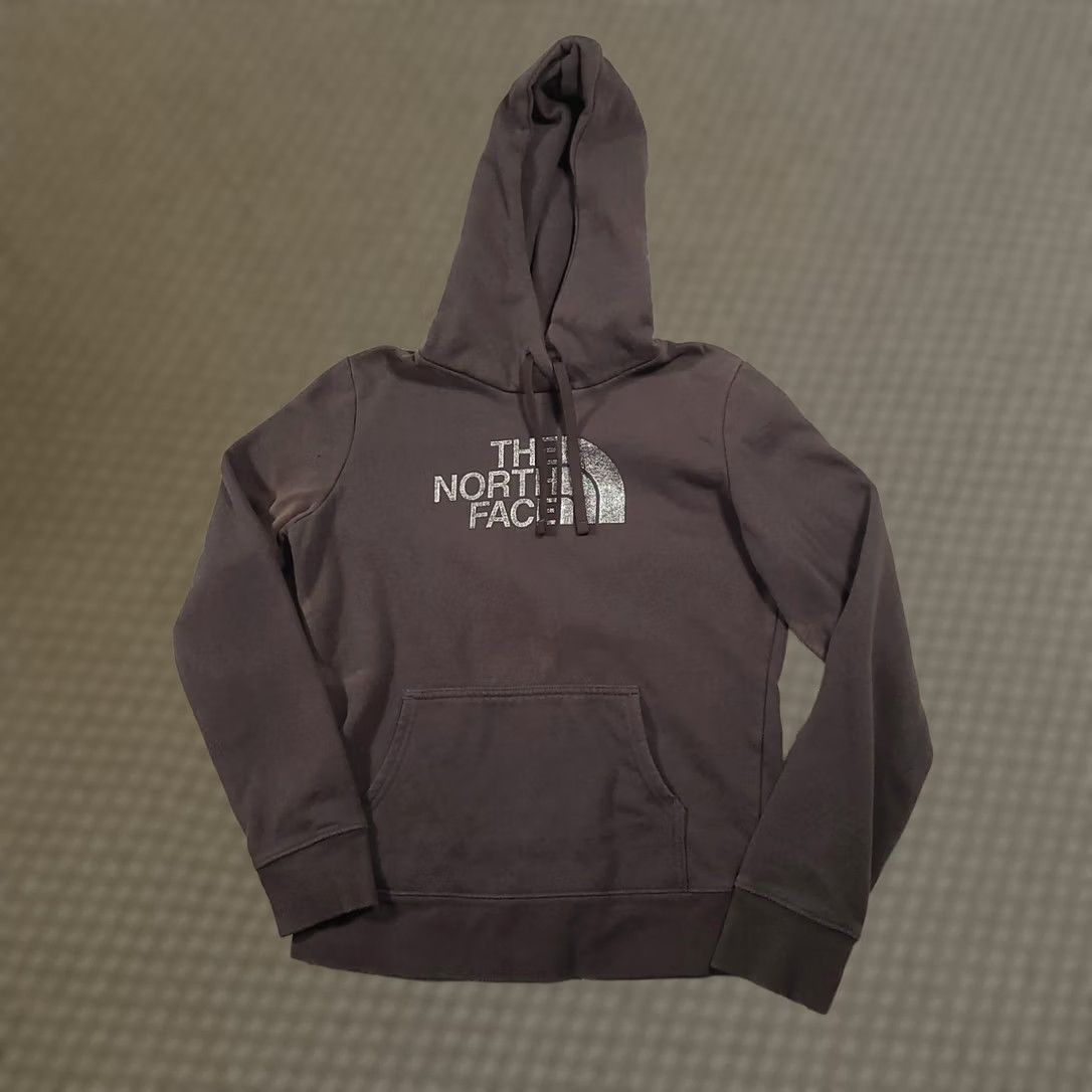 The North Face VINTAGE The North Face Hoodie Womens S Black Pullover Hooded Sweatshirt Pocket Size S / US 4 / IT 40 - 1 Thumbnail