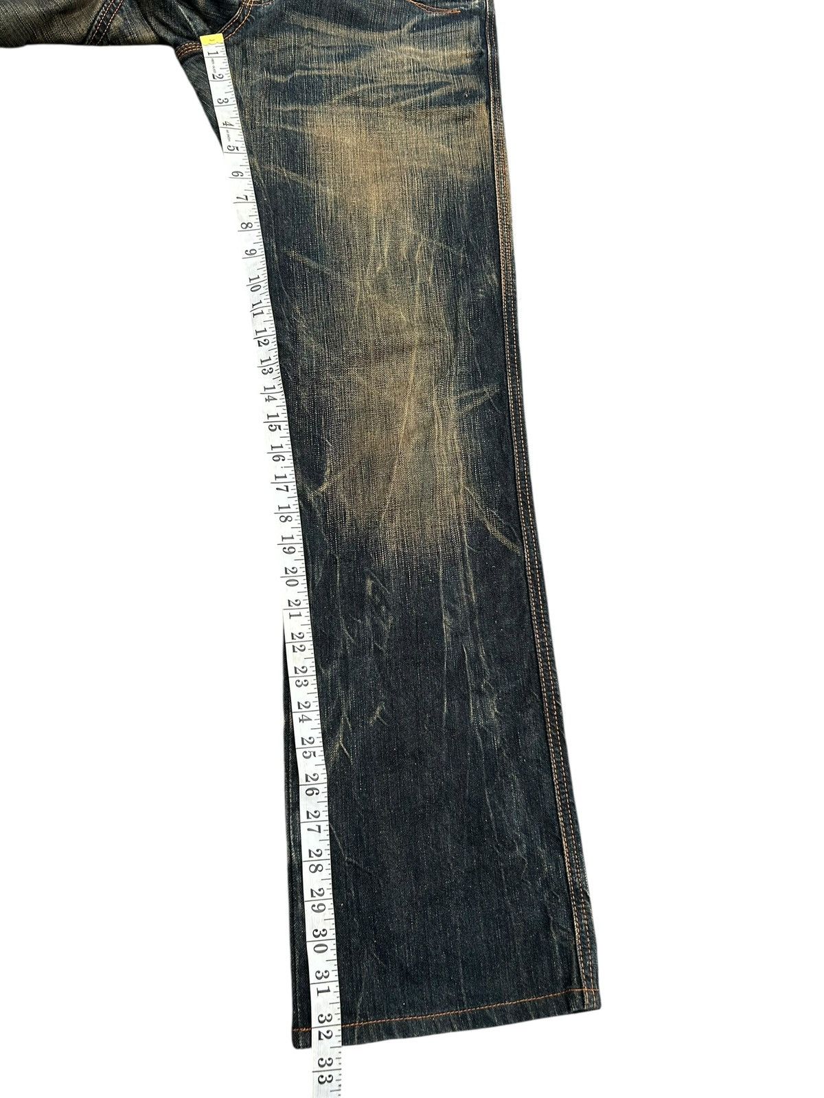 Edwin × Japanese Brand × Jean Vintage Edwin BTZ503 Rusty Mudwash Japanese Denim Jeans Size US 30 / EU 46 - 17 Thumbnail