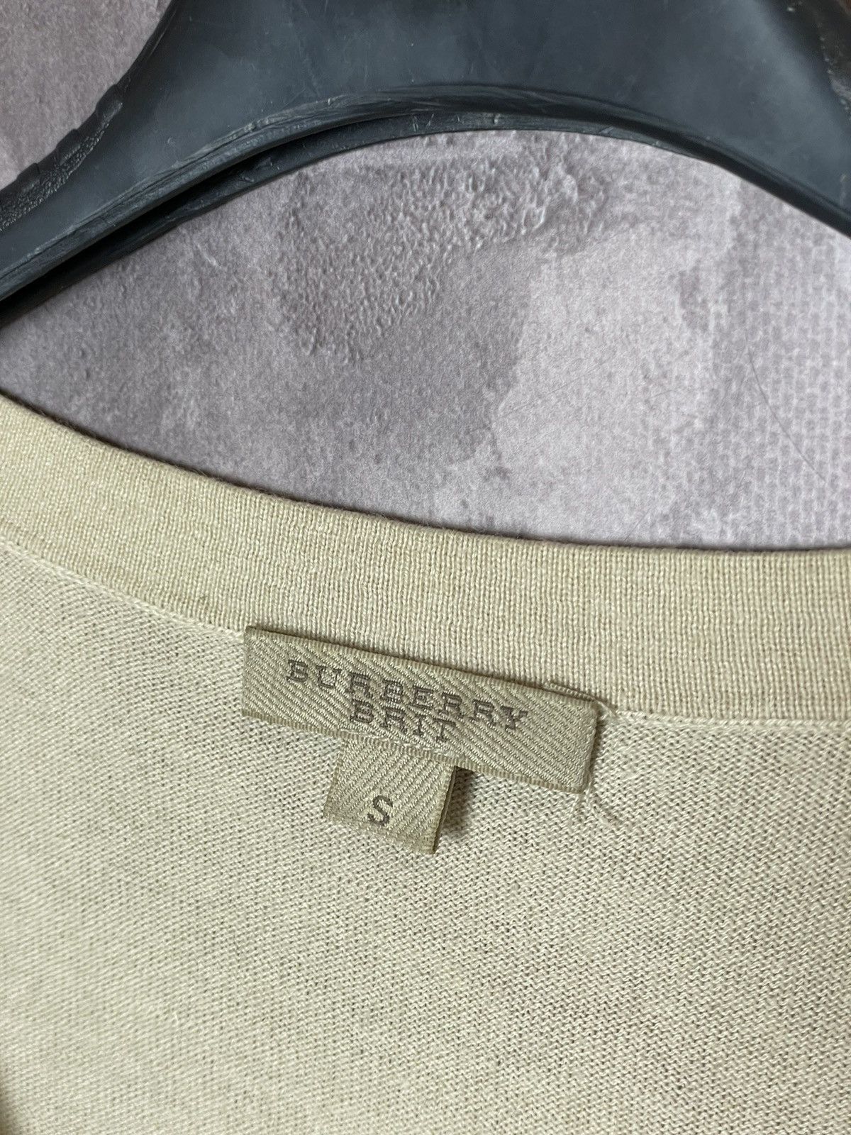 Burberry × Vintage Burberry Brit Nova Check Cashmere Wool Women's Sweater Size S / US 4 / IT 40 - 8 Thumbnail