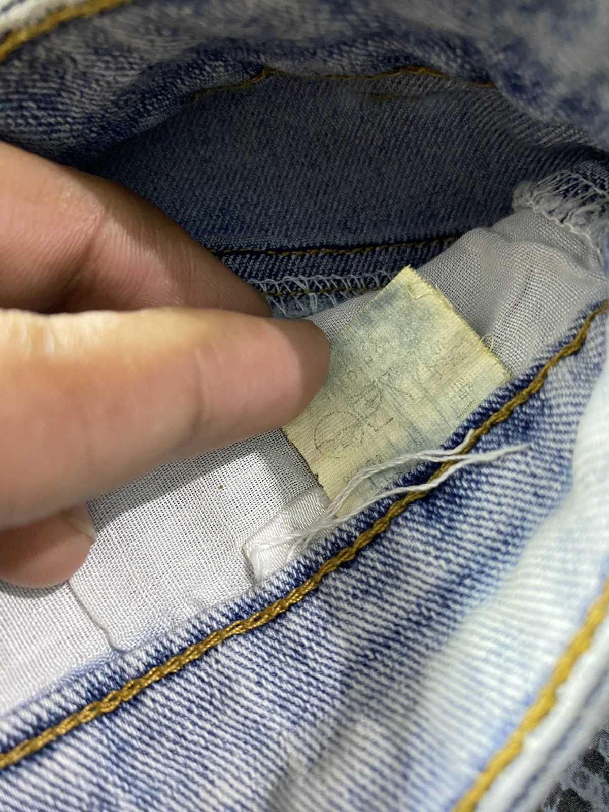 If Six Was Nine × Le Grande Bleu (L.G.B.) × Yasuyuki Ishii Vintage letelo flared denim pants ifsixwasnine style Size US 29 - 8 Thumbnail