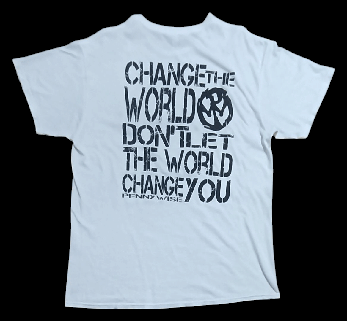 Band Tees × Vintage VINTAGE 90S PENNYWISE SHIRT Size US L / EU 52-54 / 3 - 3 Thumbnail