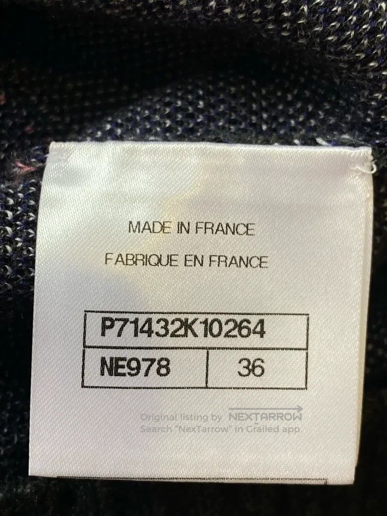 Chanel Chanel 21-year-old grey letter sweater Size XS / US 0-2 / IT 36-38 - 4 Thumbnail