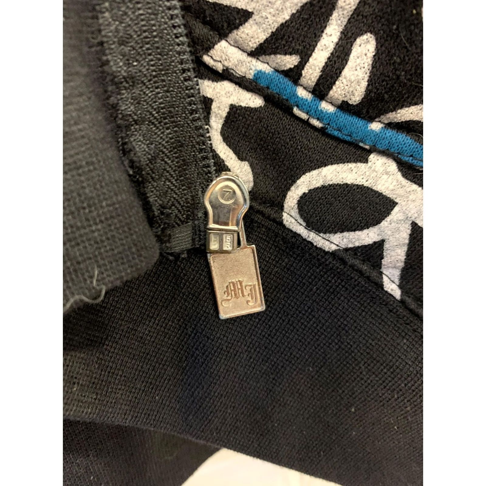 CO Mecca Denim Co Full Zip Hoodie Mens S Black Graffiti Print Streetwear Y2K 126 Size US S / EU 44-46 / 1 - 7 Thumbnail
