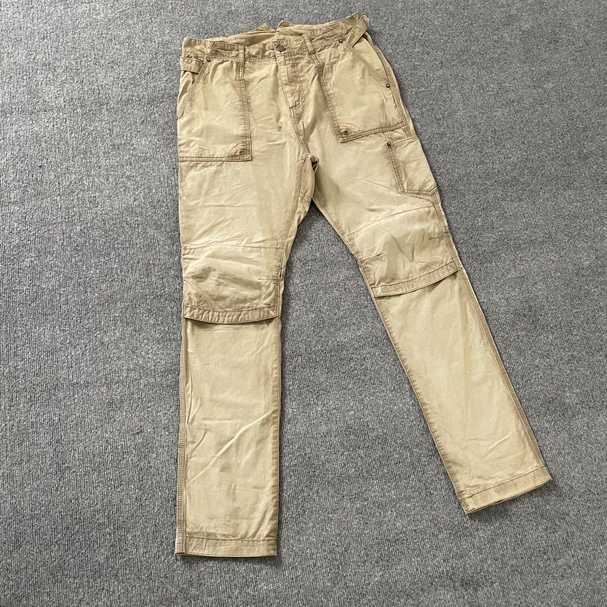 PPFM Japanese PPFM Military Cargo Pants Khaki Size US 33 - 2 Thumbnail