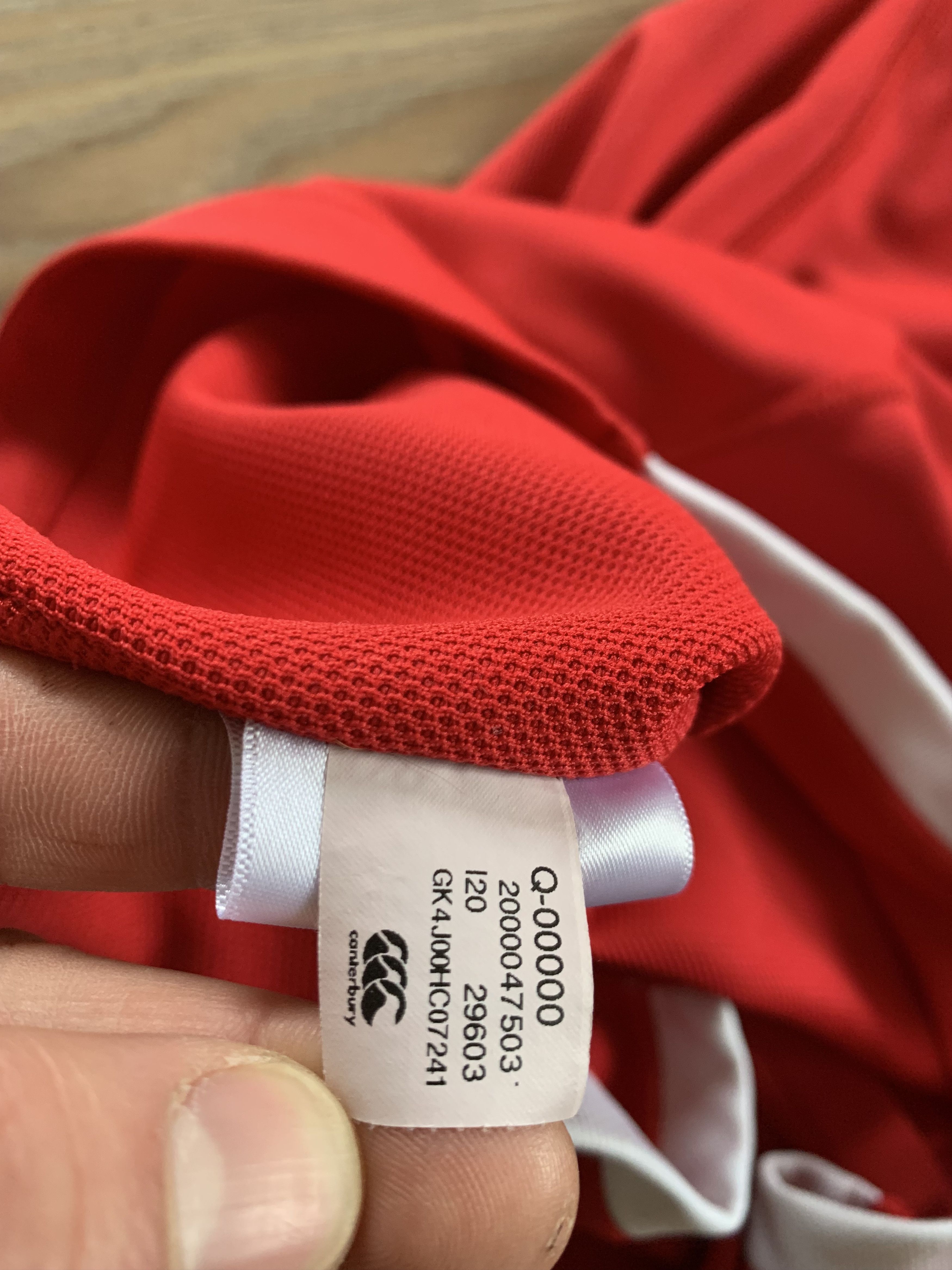 Canterbury of New Zealand Canterbury British and Irish Lions Vodafone Jersey Size US M / EU 48-50 / 2 - 12 Thumbnail