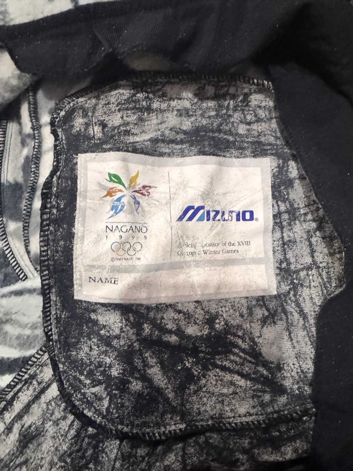 Mizuno 1998 Mizuno Nagano Japan Winter Olympics Fleece Jacket Size US S / EU 44-46 / 1 - 5 Thumbnail