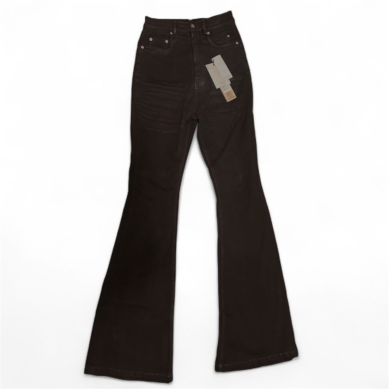 Rick owens Bolan 似 フレアデニム waxed