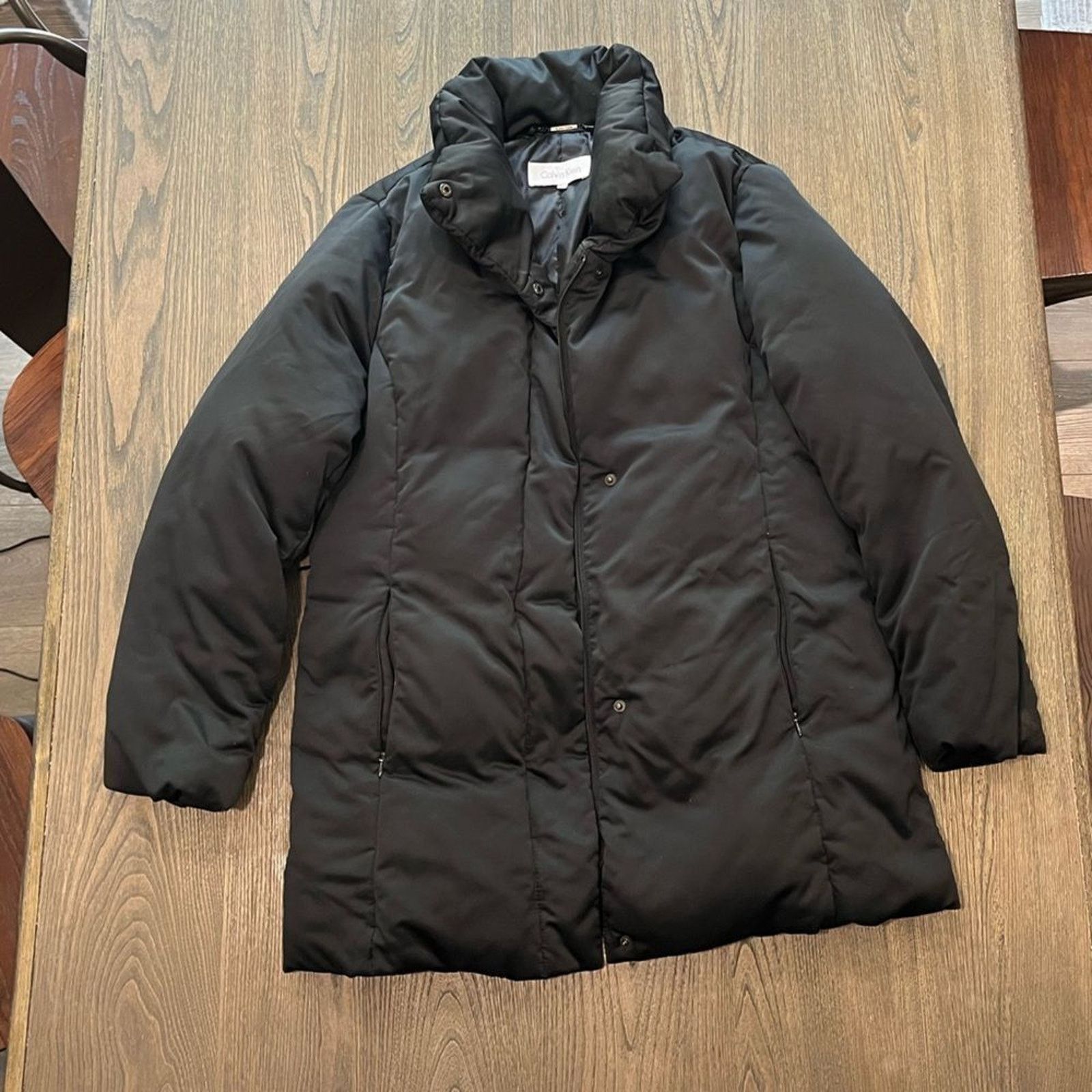 Calvin Klein Calvin Klein Duck Down Filled Puffer Winter Coat Size L Size L / US 10 / IT 46 - 1 Thumbnail