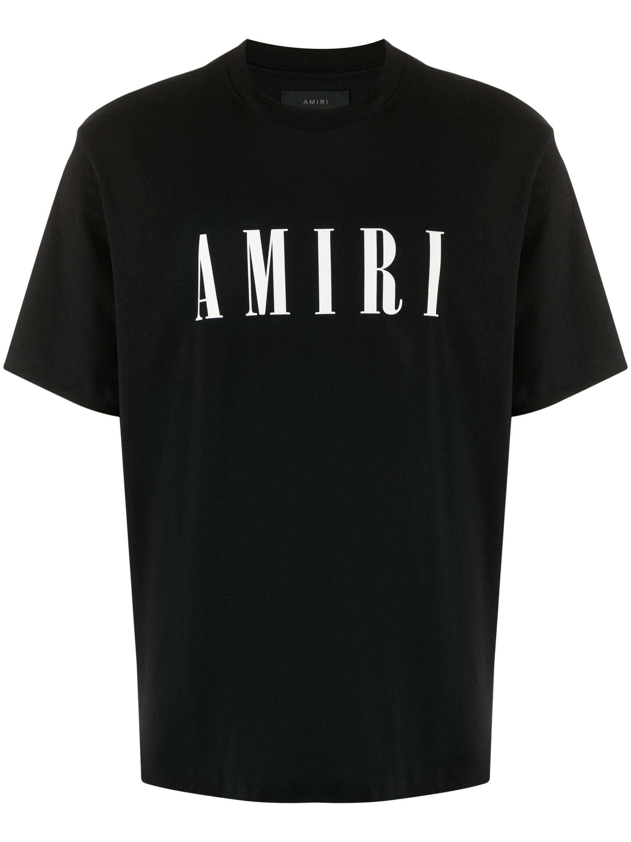 Amiri o1w1db11224 Logo-Print Cotton T-Shirt in Black Size US XL / EU 56 / 4 - 1 Thumbnail