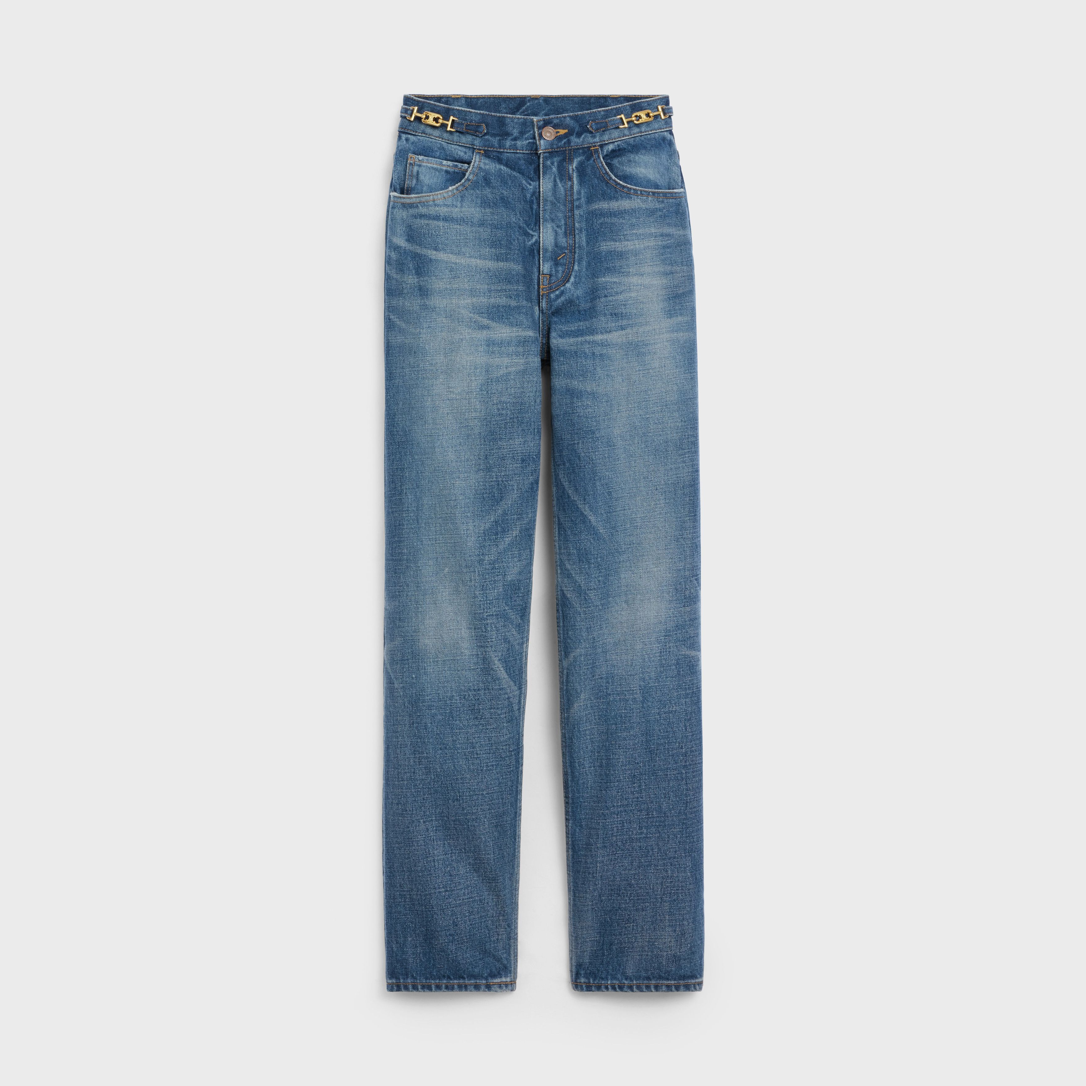 Celine MARGARET JEANS IN UNION WASH DENIM Size 27" / US 4 / IT 40 - 1 Thumbnail