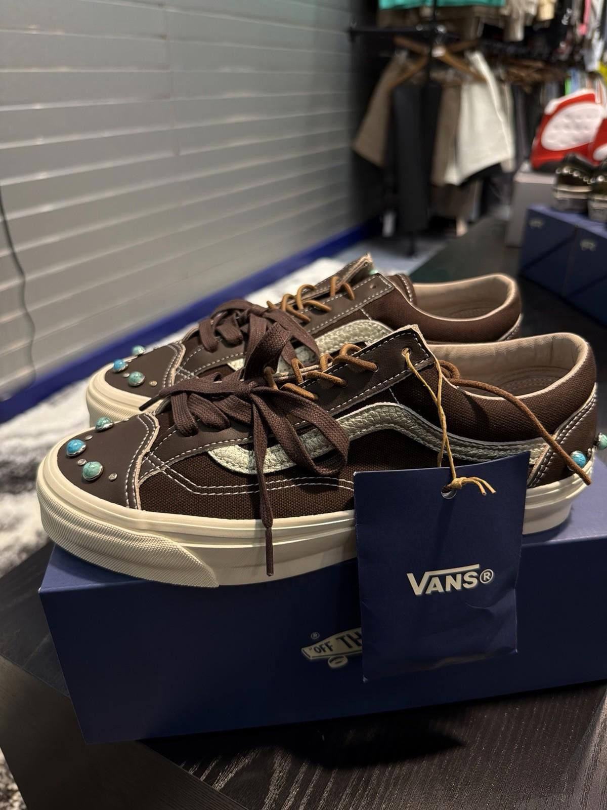 Vans Size 8.5 - Vans LX Old Skool 36 Gemstone Mushroom Mocha Size US 8.5 / EU 41-42 - 9 Thumbnail