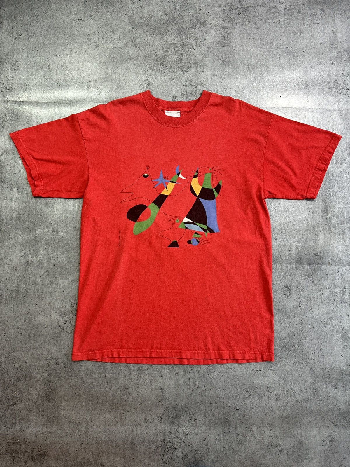 Arts & Science Juan Miró 2003 Art Tee Surrealist ArtXL Vintage Design Size US XL / EU 56 / 4 - 1 Thumbnail