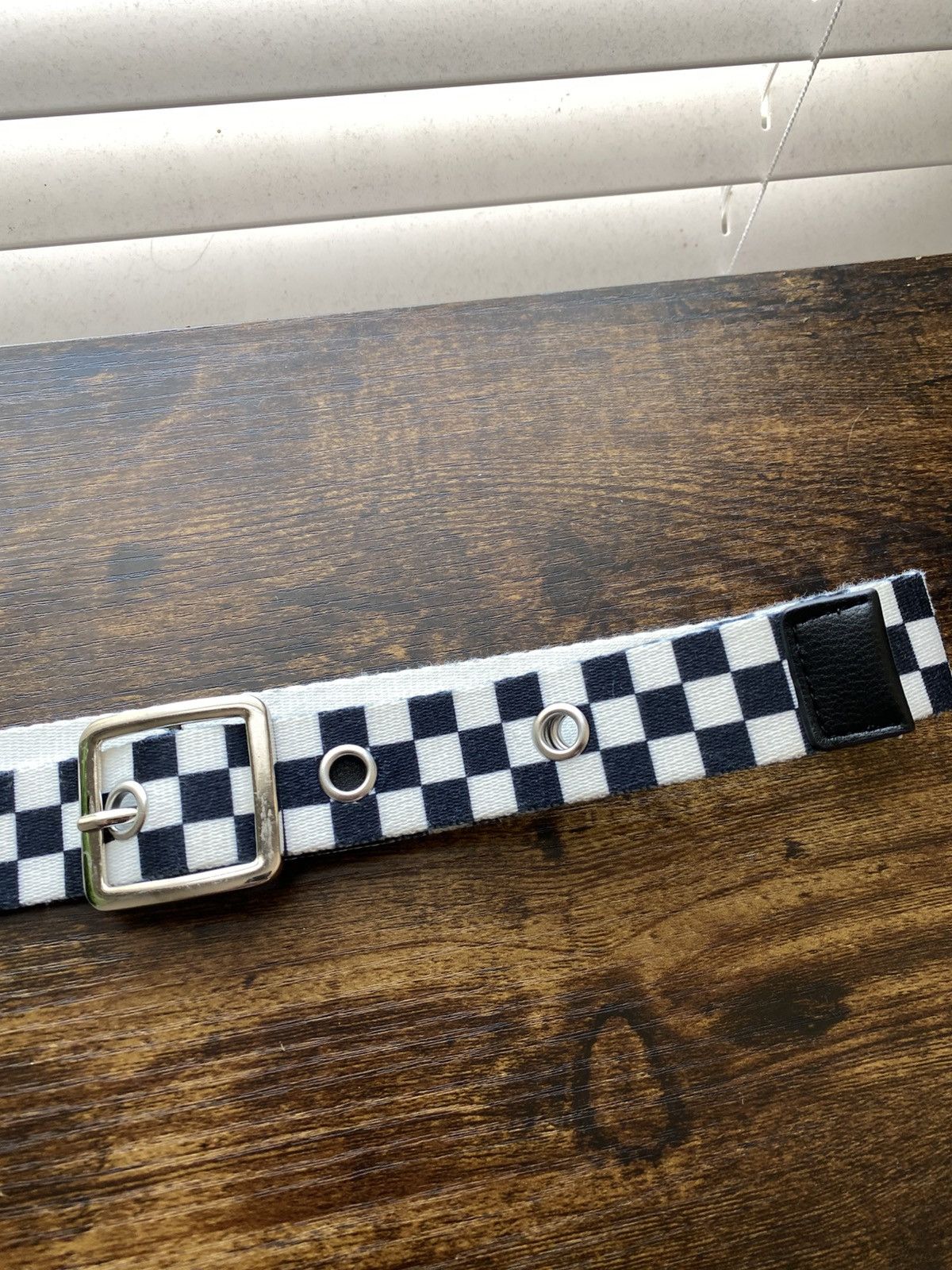Other Vintage Y2K Checkerboard Grommet Belt Size ONE SIZE - 4 Thumbnail