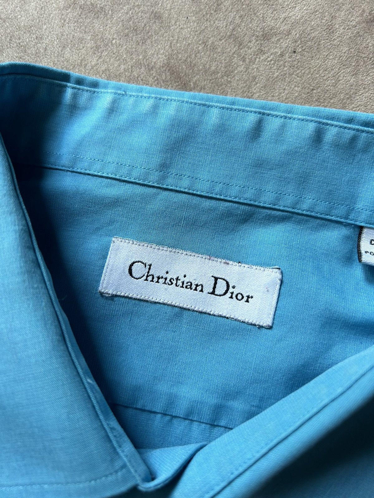 Dior × Vintage Vintage Christian Dior classic shirt logo Size US XL / EU 56 / 4 - 12 Thumbnail
