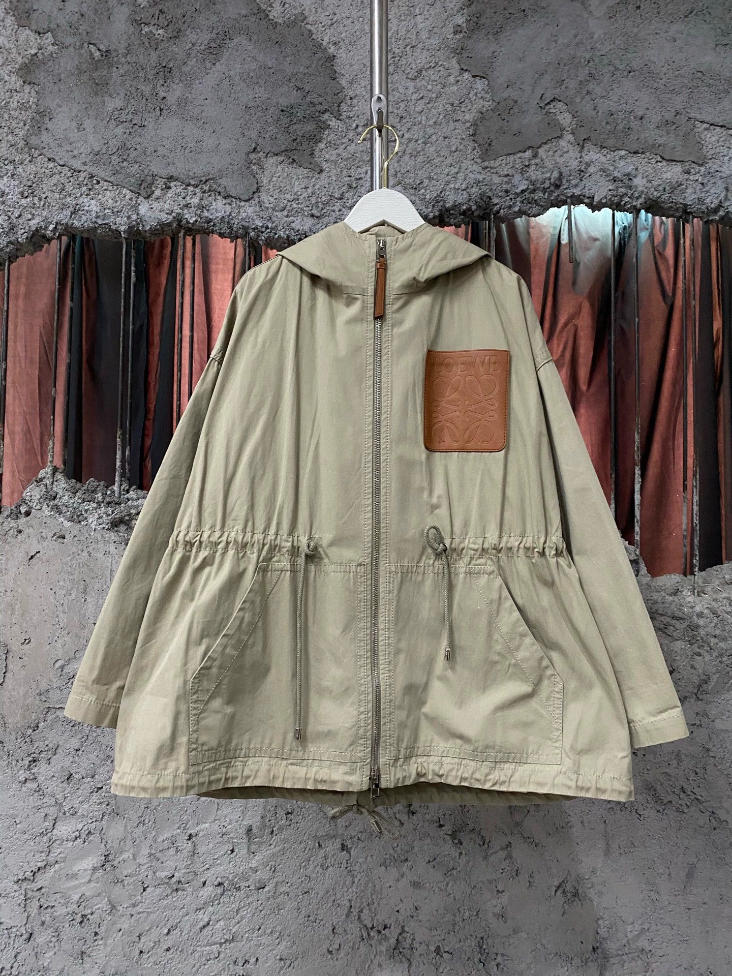Loewe Loewe colorblocked leather zipper doll jacket Size XS / US 0-2 / IT 36-38 - 1 Thumbnail