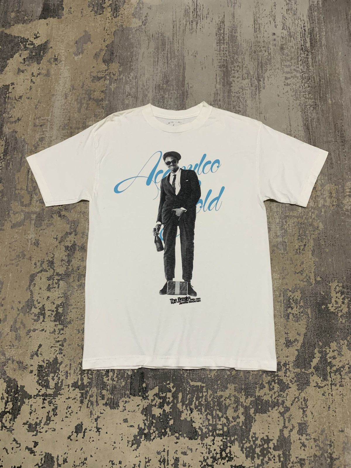 Acapulco Gold Vintage Acapulco Gold Slick Rick Janette Beckman Photo Tee Size US M / EU 48-50 / 2 - 1 Thumbnail