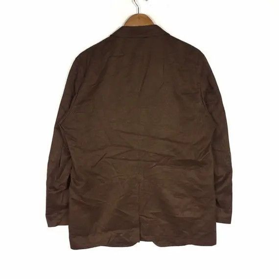 Kansai Yamamoto KANSAI YAMAMOTO HOMME 3 Button Blazer Brown Colour Casual Size 46R - 5 Thumbnail