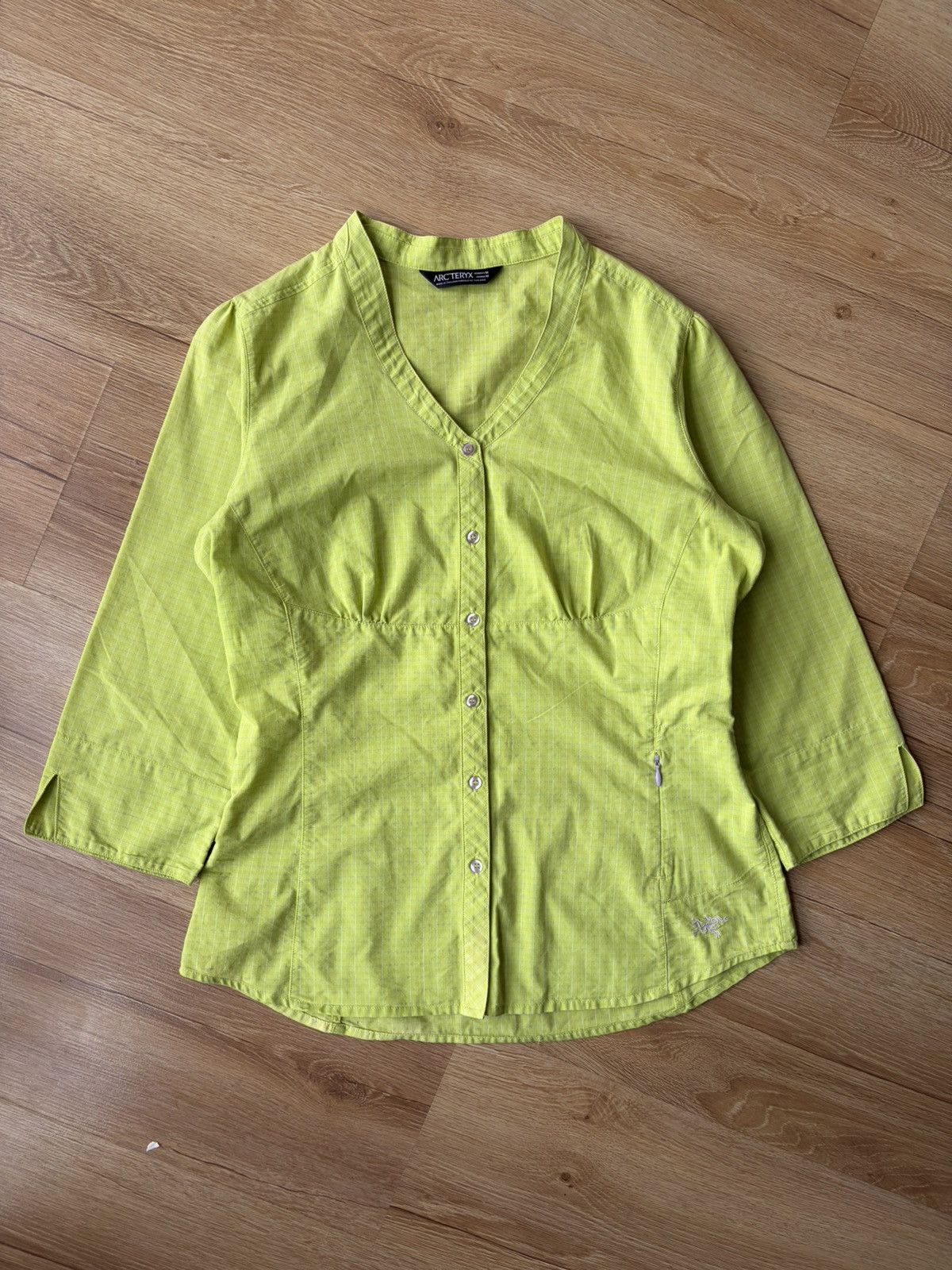 Arc'teryx Arcteryx Logo Outdoor Blouse Button Up T-Shirt Size M / US 6-8 / IT 42-44 - 5 Thumbnail