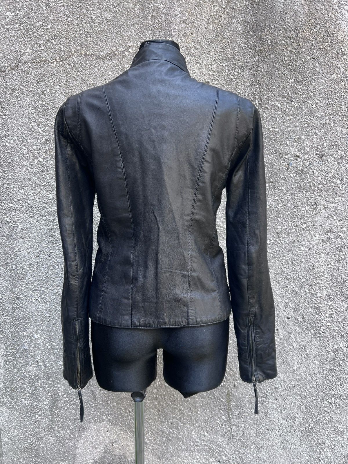 Rick Owens Real Leather Avant Garde Vintage Jacket Size M / US 6-8 / IT 42-44 - 4 Thumbnail