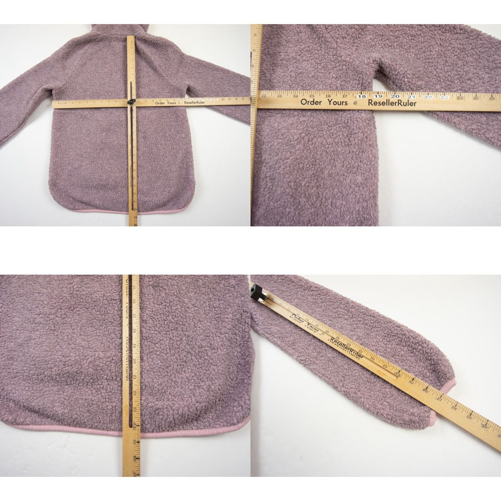 Madewell Madewell Womens XS Purple Fleece Zip Half Pullover Sweater Outdoors Nature Brand Ladies 1/2 Size XS / US 0-2 / IT 36-38 - 8 Thumbnail