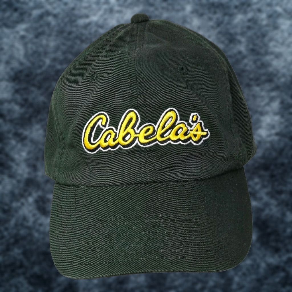 Vintage Cabela's Green Adjustable Strap Back Logo Ball Cap Hat User: Cabela's Green Adjustable Strap Back Logo Ball Cap Hat Size ONE SIZE - 1 Thumbnail