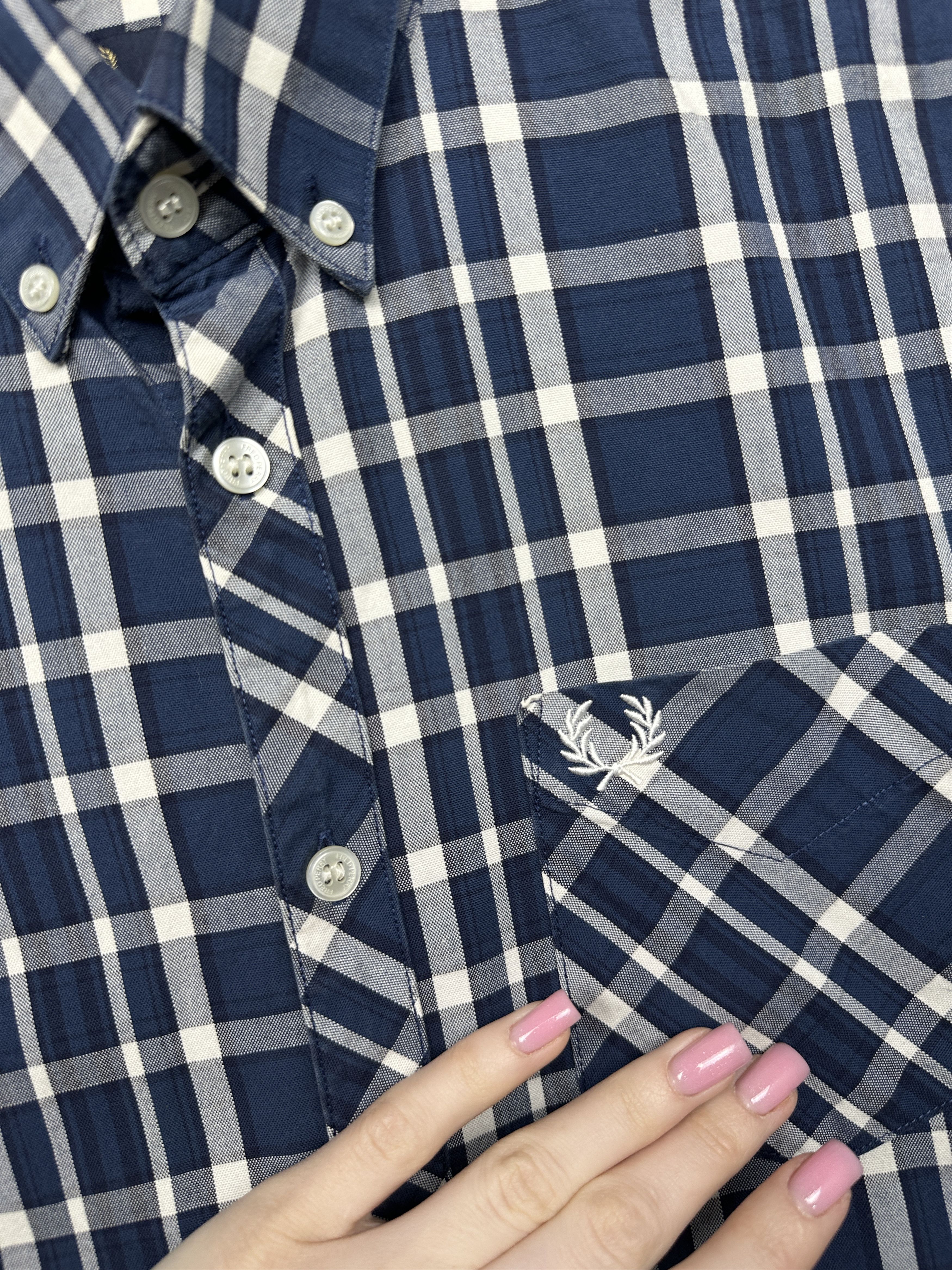 Fred Perry Fred Perry Vintage Mens Long Sleeve Shirt Size US S / EU 44-46 / 1 - 3 Thumbnail