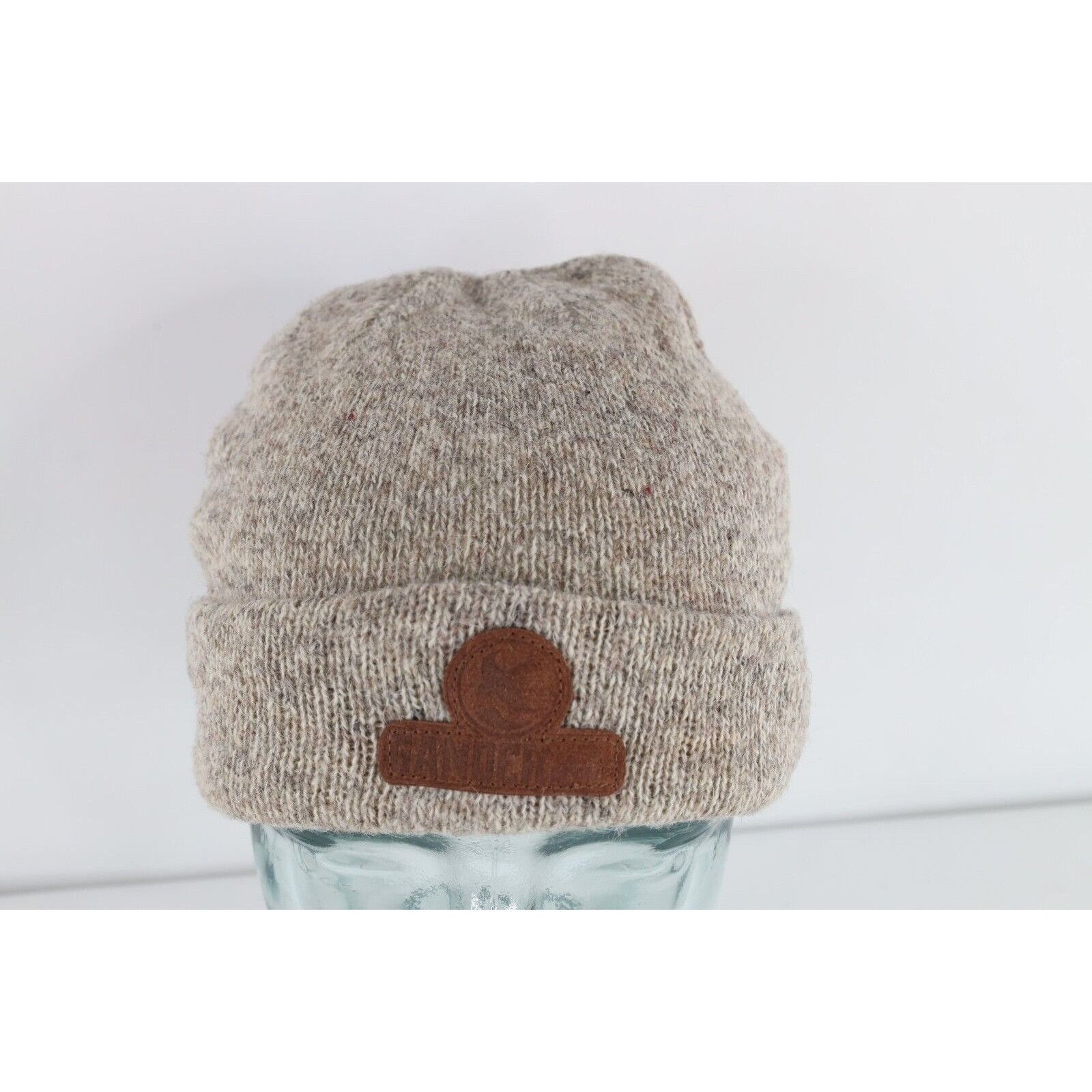 Vintage Vintage 90s Gander Mountain Wool Blend Knit Winter Beanie Size ONE SIZE - 1 Thumbnail