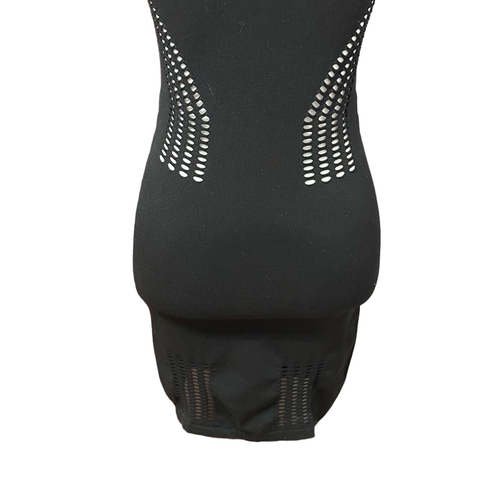 Other Iets Frans Bodycon Dress Edgy Sleeveless Cutout Black M NWOT Size M / US 6-8 / IT 42-44 - 6 Thumbnail