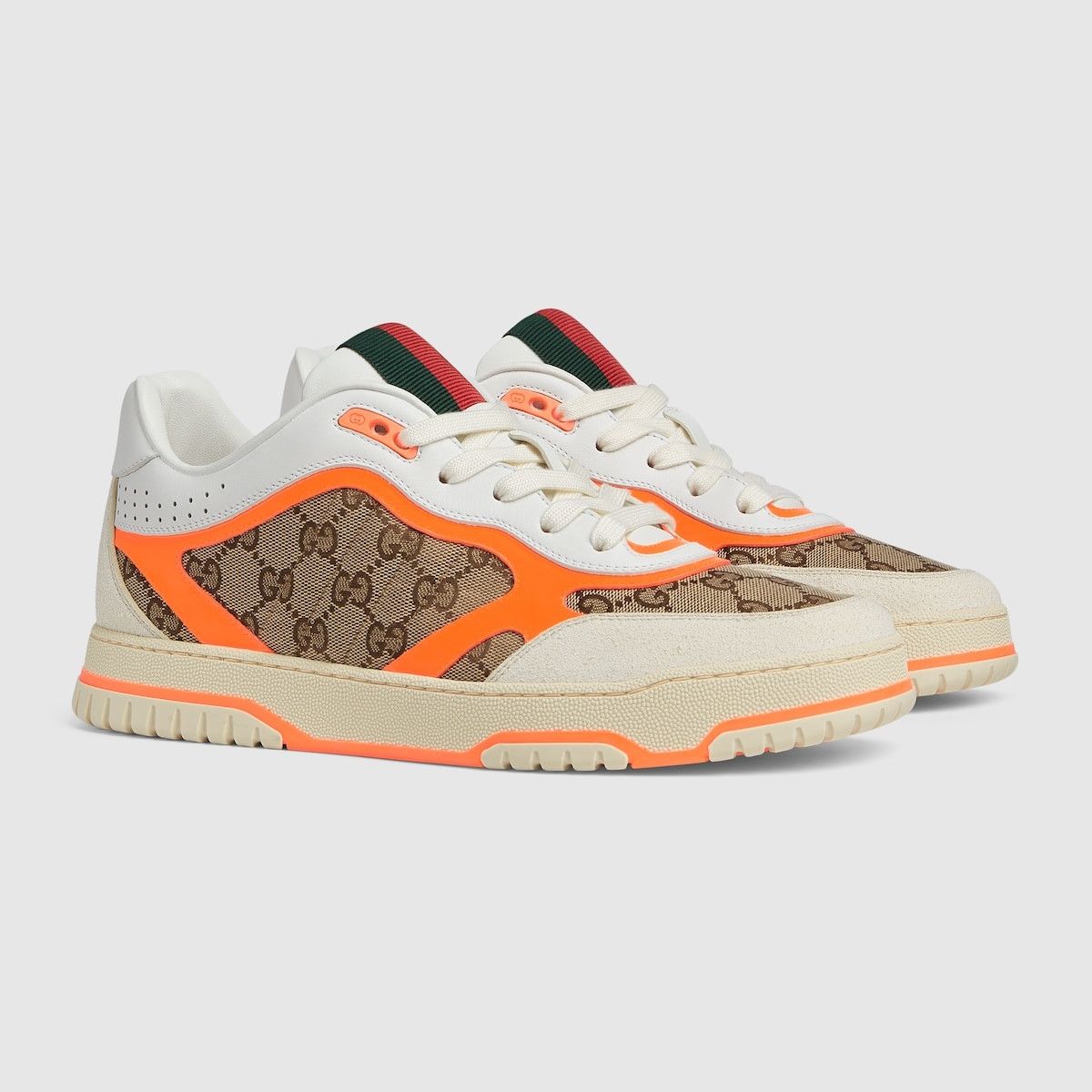 Gucci o1s1wg110625 Re-Web Sneakers in Multicolor Size US 8 / EU 41 - 2 Thumbnail