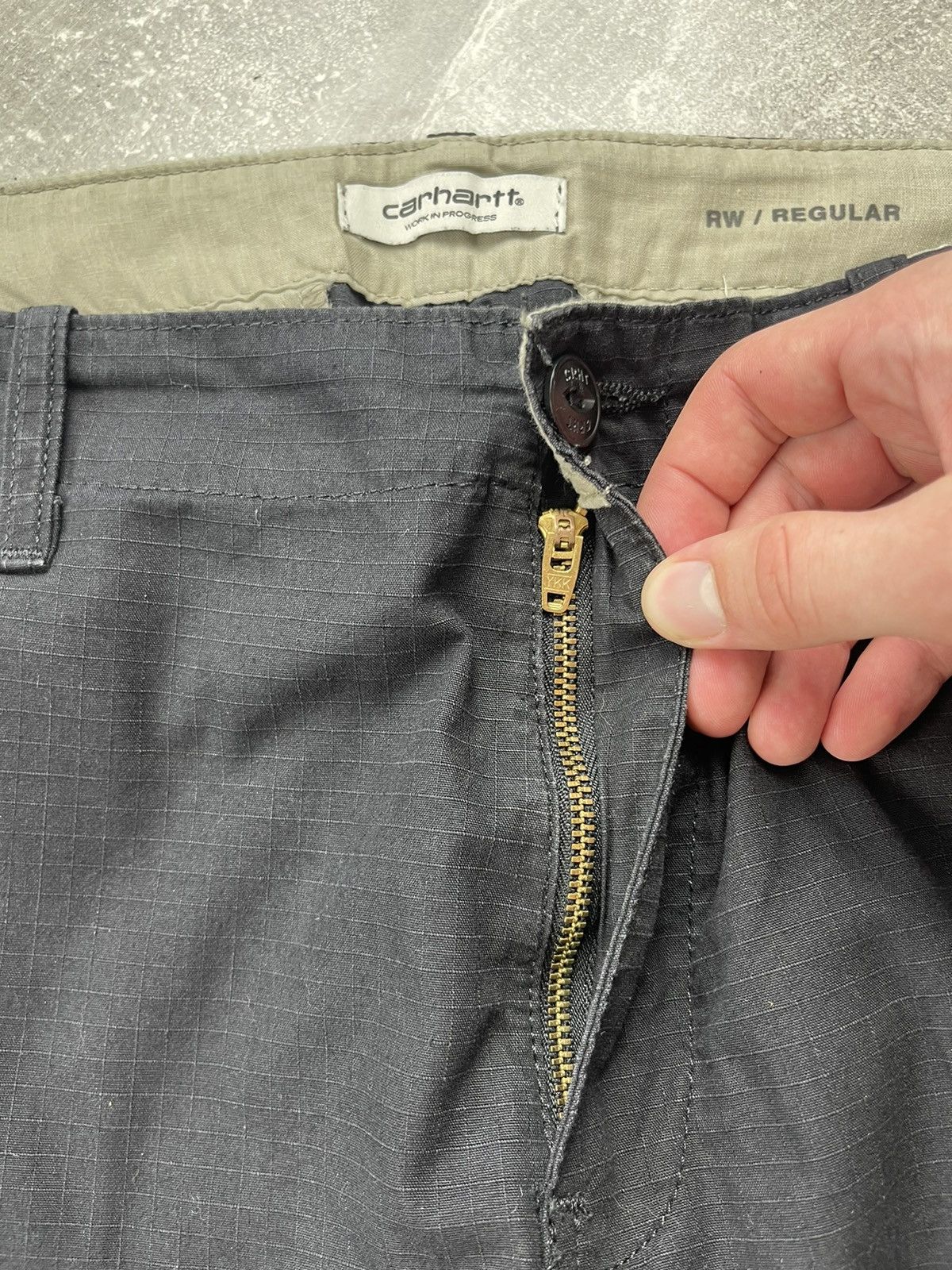 Carhartt × Vintage Carhartt WIP Cymbal Ripstop Tactical Cargo Workwear Pants Size US 30 / EU 46 - 11 Thumbnail